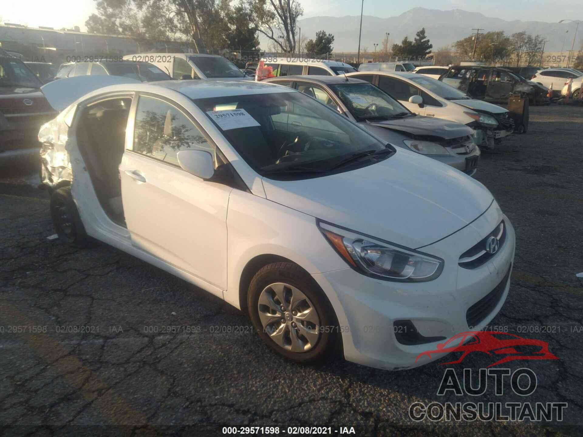 HYUNDAI ACCENT 2017 - KMHCT4AE0HU171515