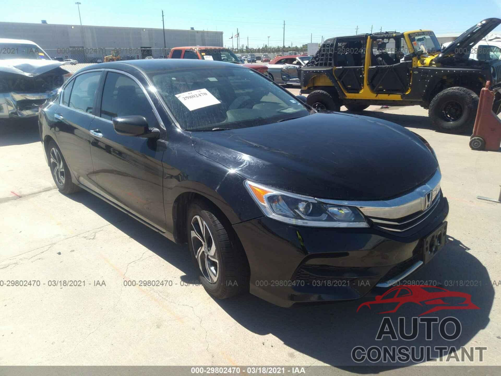 HONDA ACCORD SEDAN 2016 - 1HGCR2F31GA065963