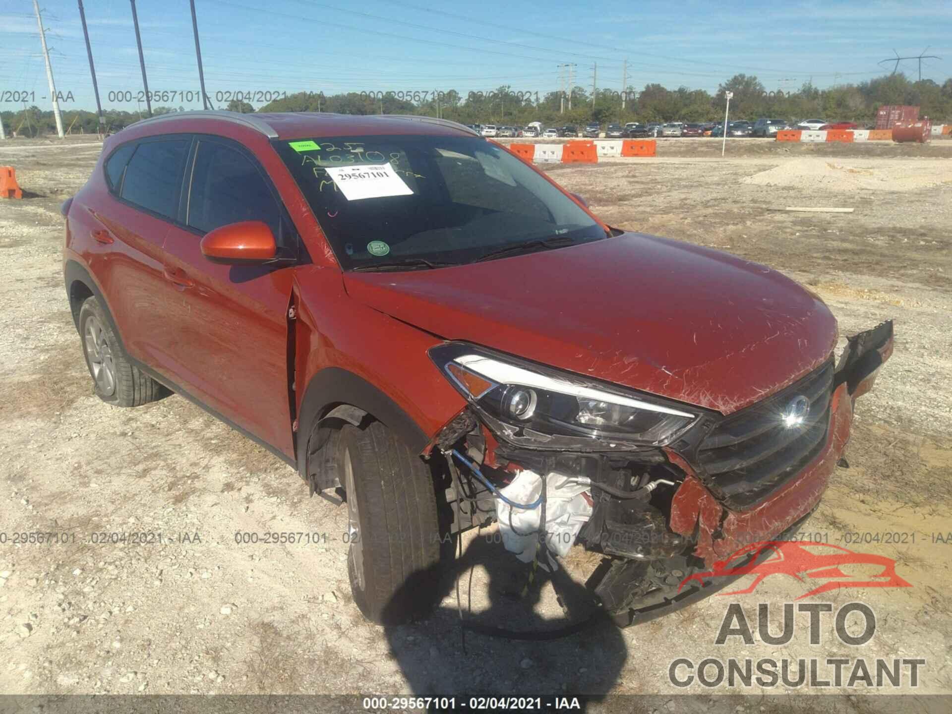 HYUNDAI TUCSON 2016 - KM8J33A4XGU101947