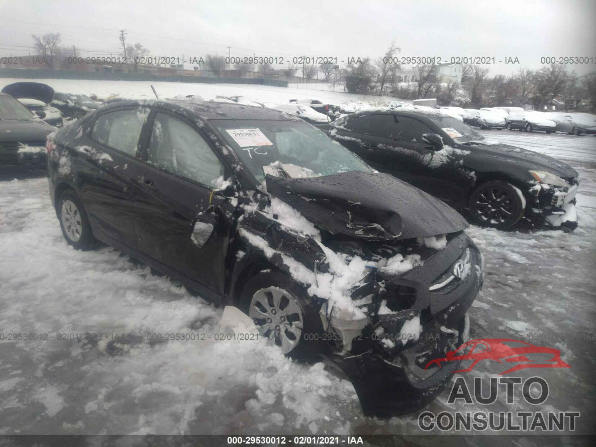 HYUNDAI ACCENT 2016 - KMHCT4AE9GU077275