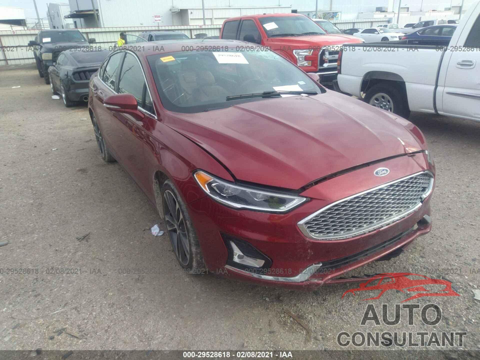 FORD FUSION 2019 - 3FA6P0D90KR152951