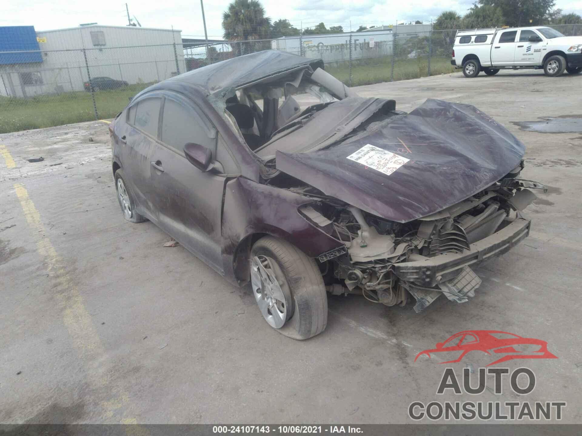 KIA FORTE 2017 - 3KPFK4A72HE133501