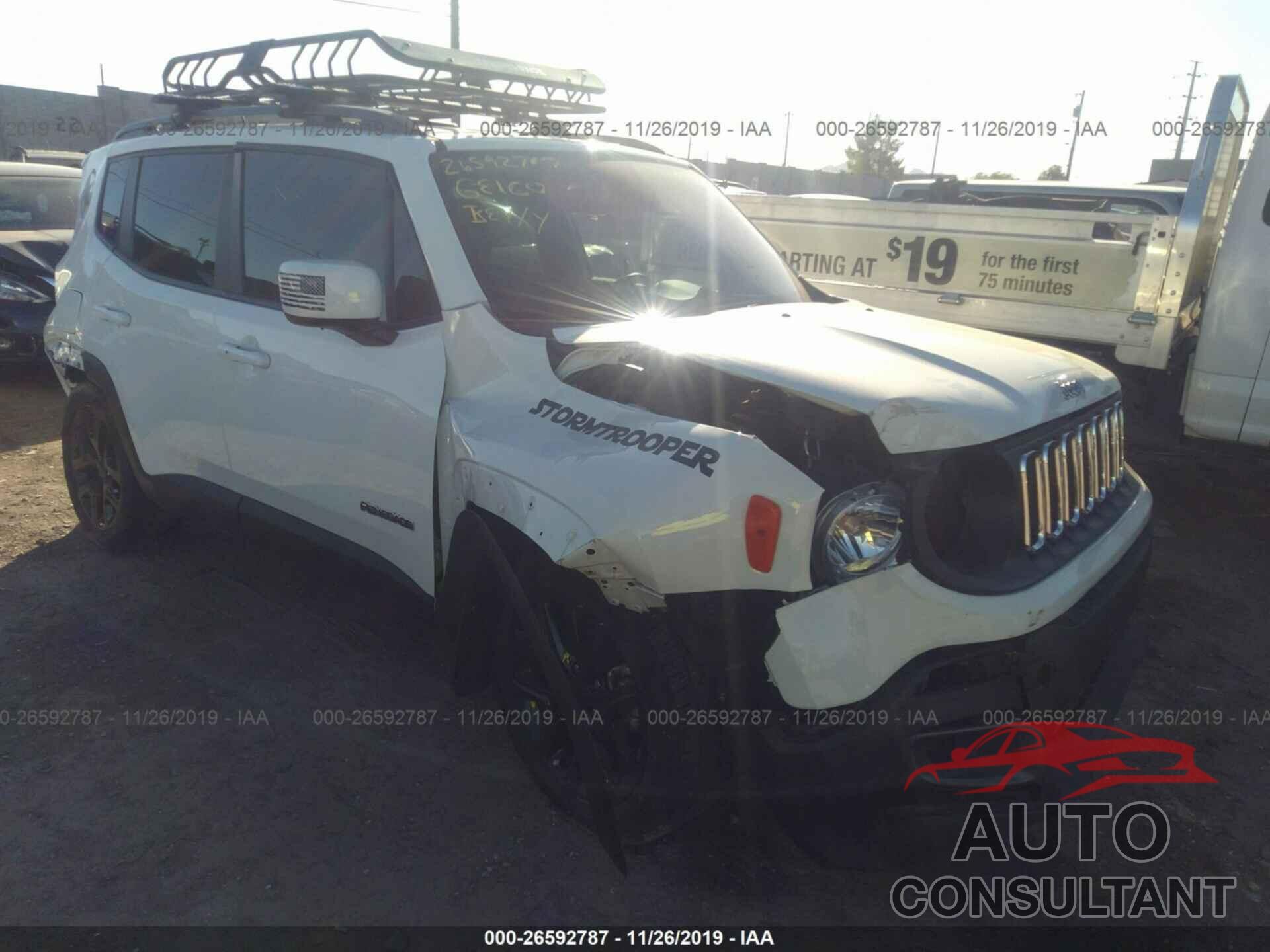 Jeep Renegade 2016 - ZACCJABT3GPD11899