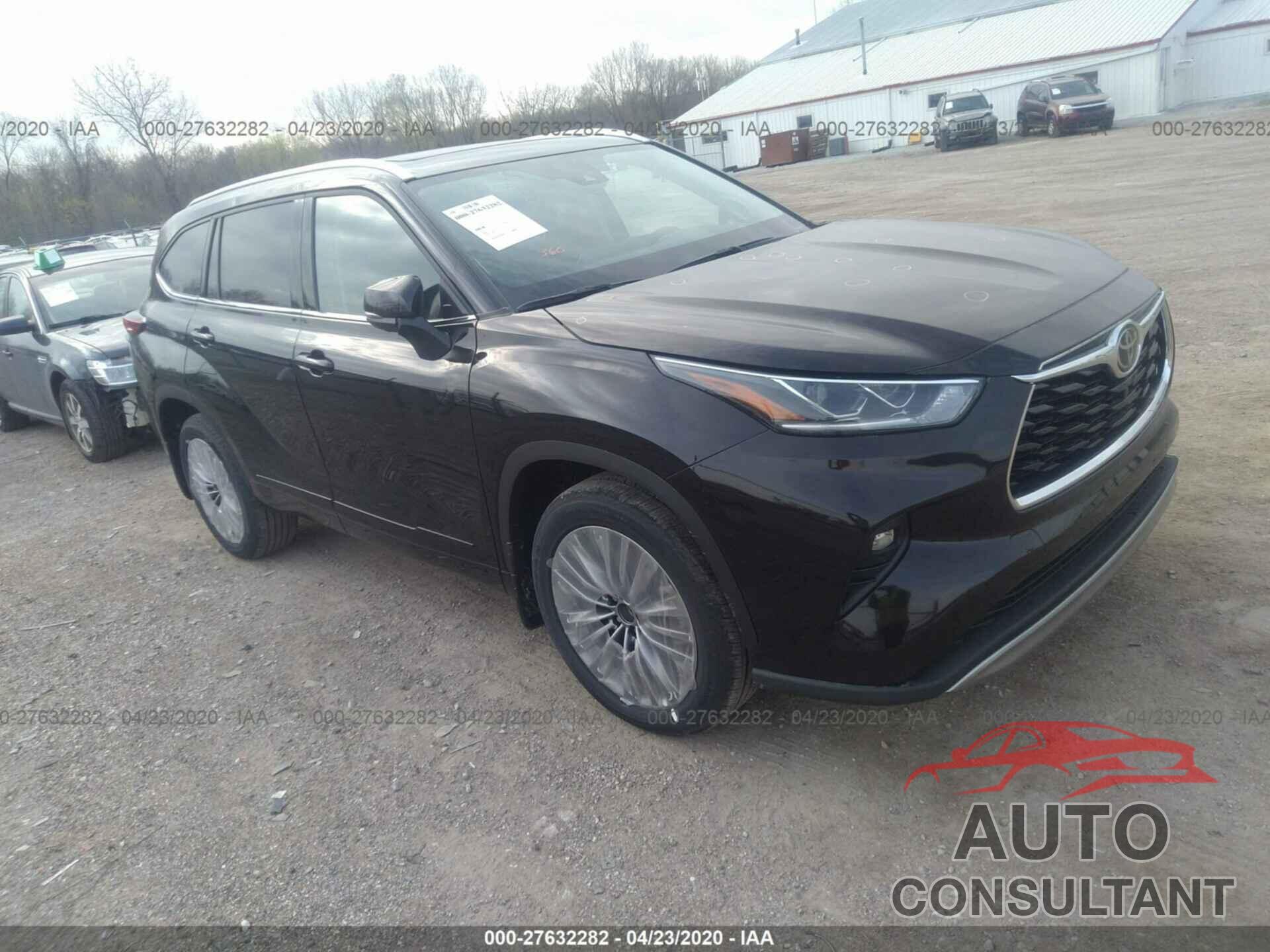 TOYOTA HIGHLANDER 2020 - 5TDFZRBH9LS012379
