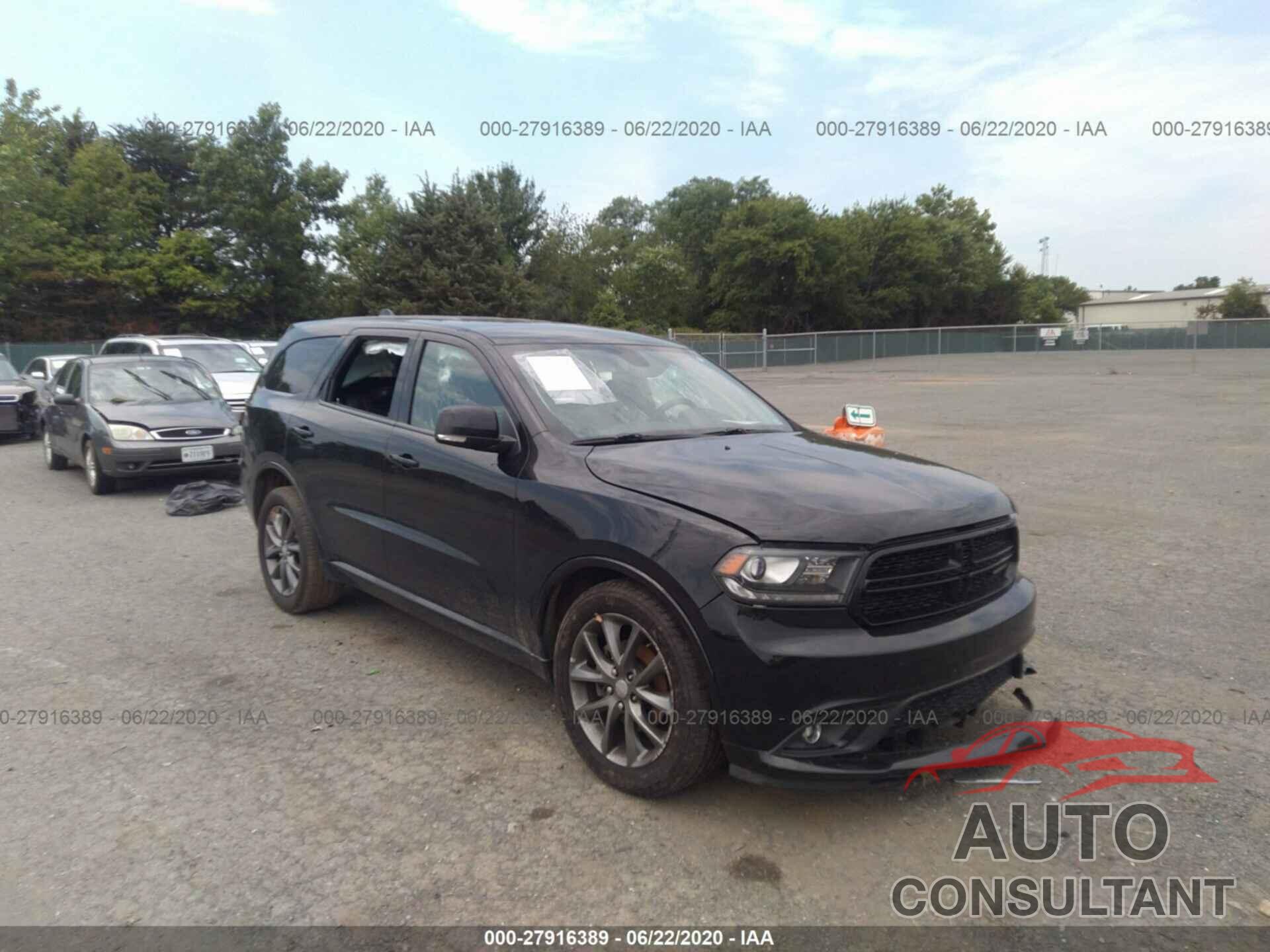 Dodge Durango 2017 - 1C4RDHDG4HC930477