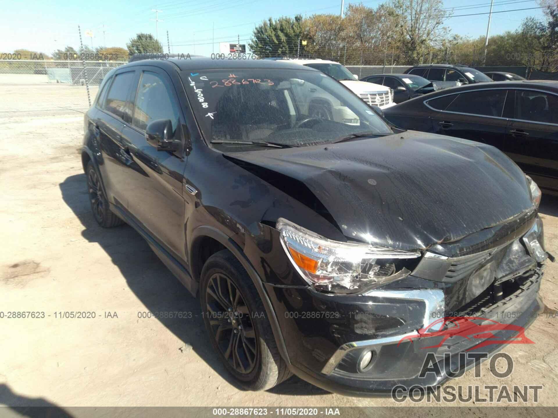 MITSUBISHI OUTLANDER SPORT 2017 - JA4AP3AU9HZ070410