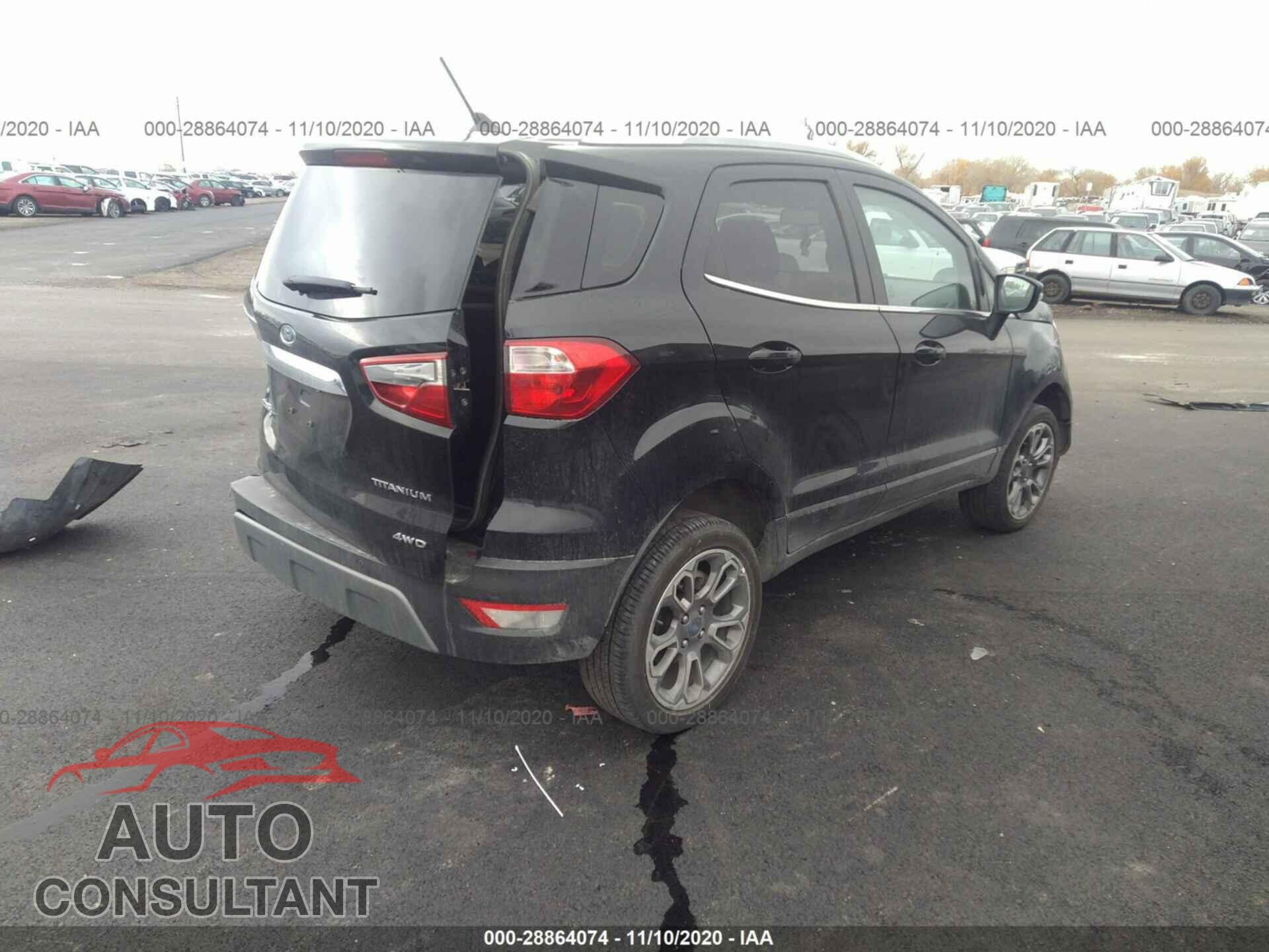 FORD ECOSPORT 2019 - MAJ6S3KL7KC250565