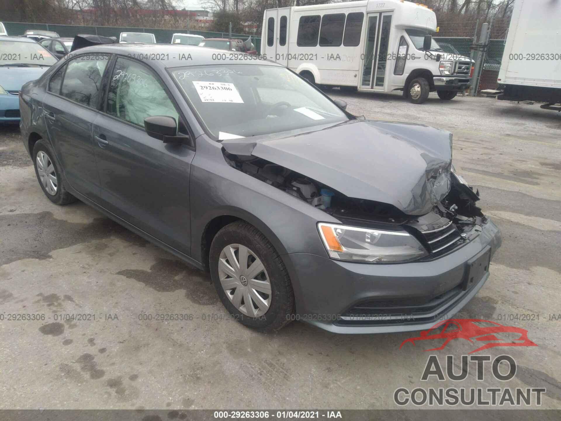 VOLKSWAGEN JETTA SEDAN 2016 - 3VW267AJ9GM303449