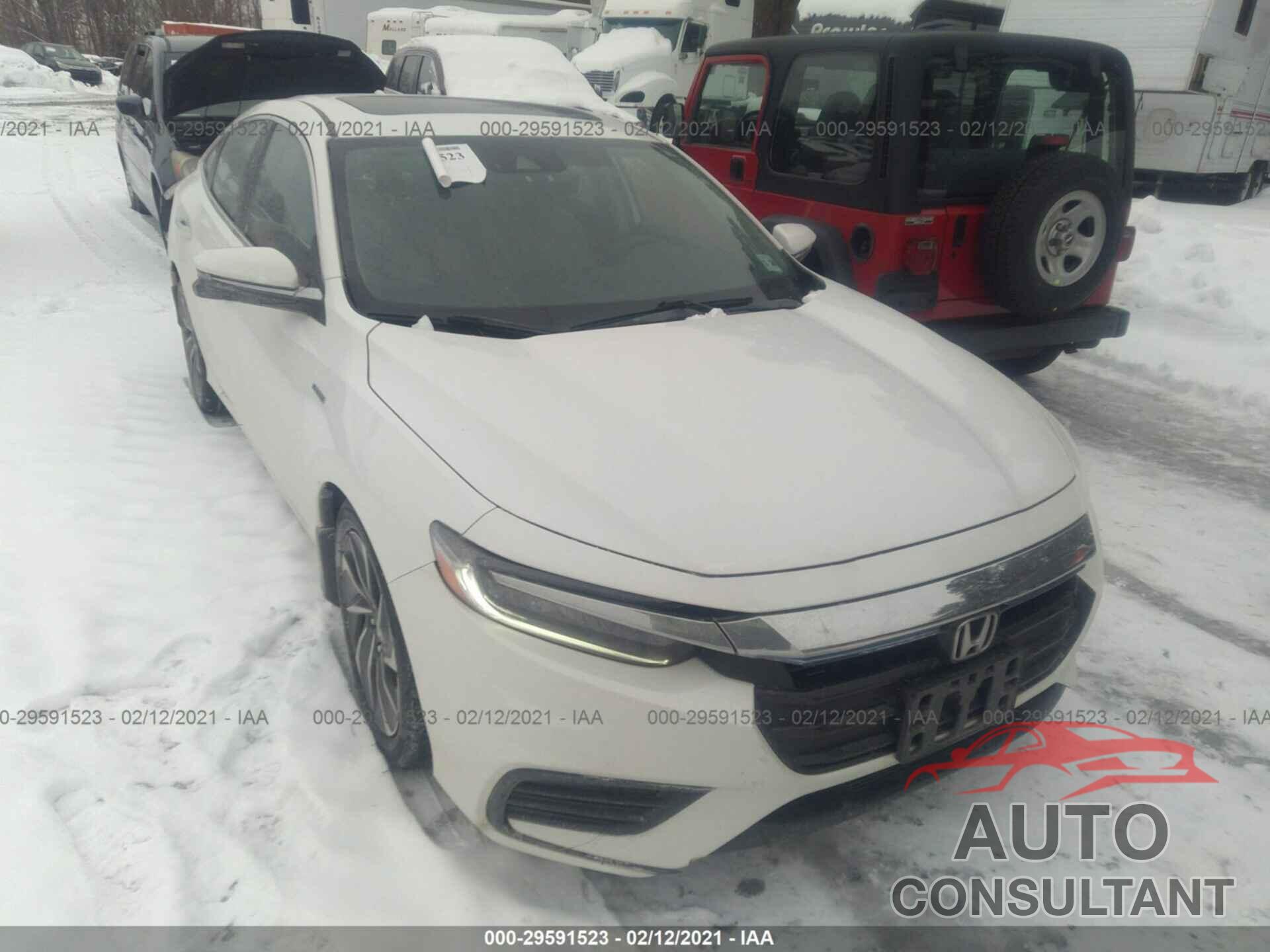 HONDA INSIGHT 2019 - 19XZE4F95KE014038