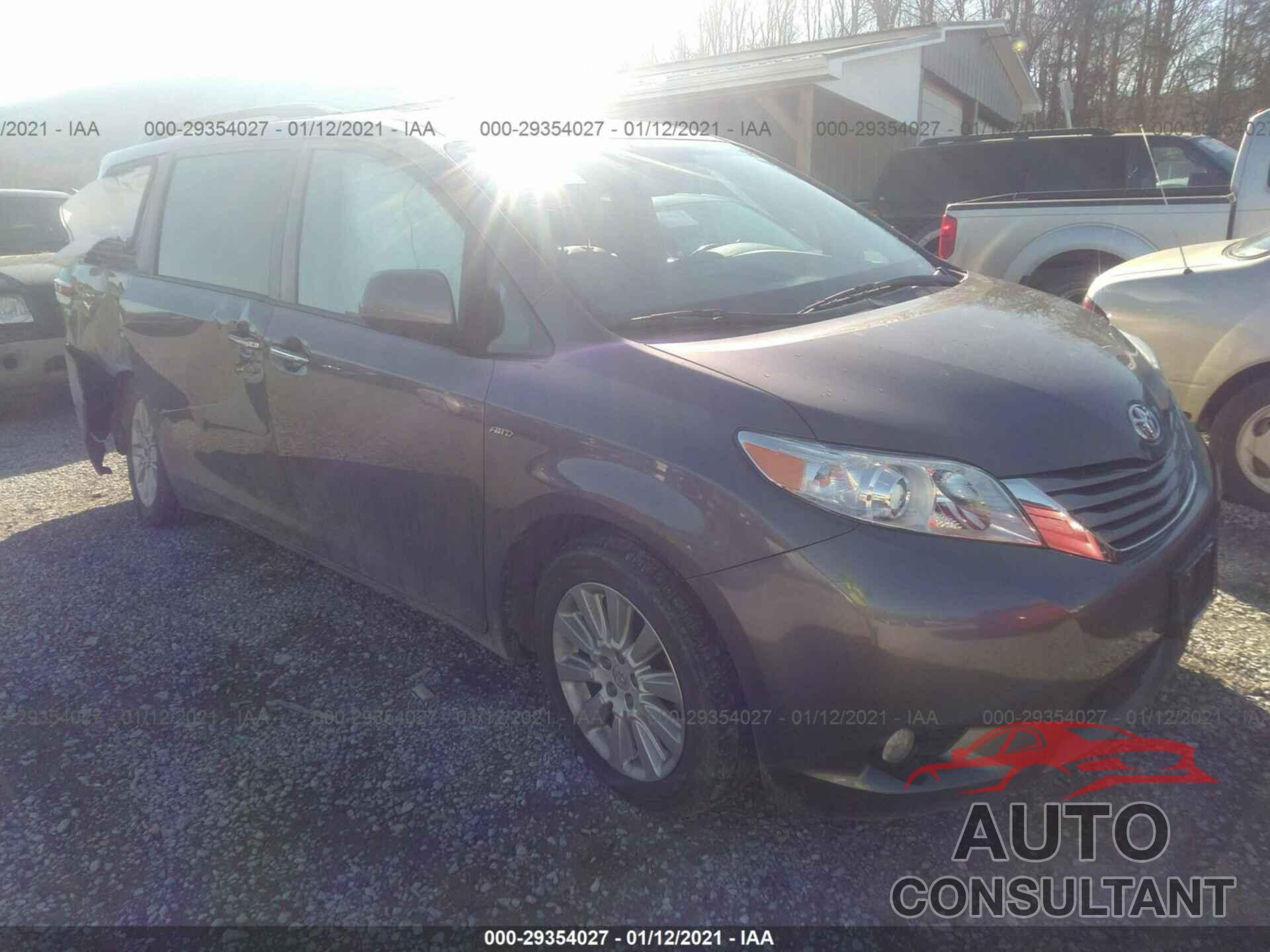 TOYOTA SIENNA 2016 - 5TDDK3DCXGS138623