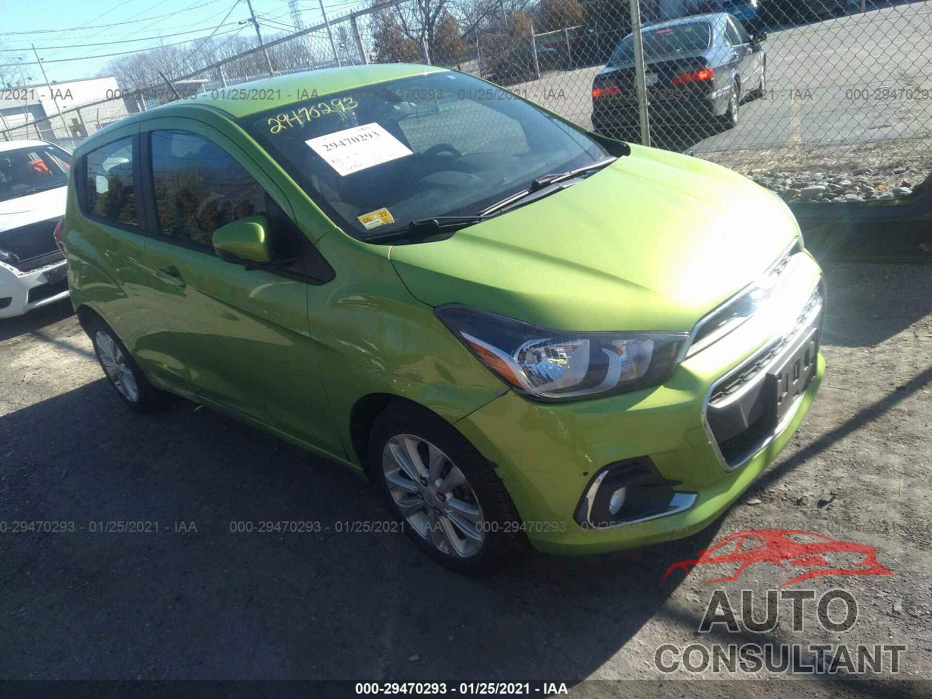 CHEVROLET SPARK 2016 - KL8CD6SA3GC596104