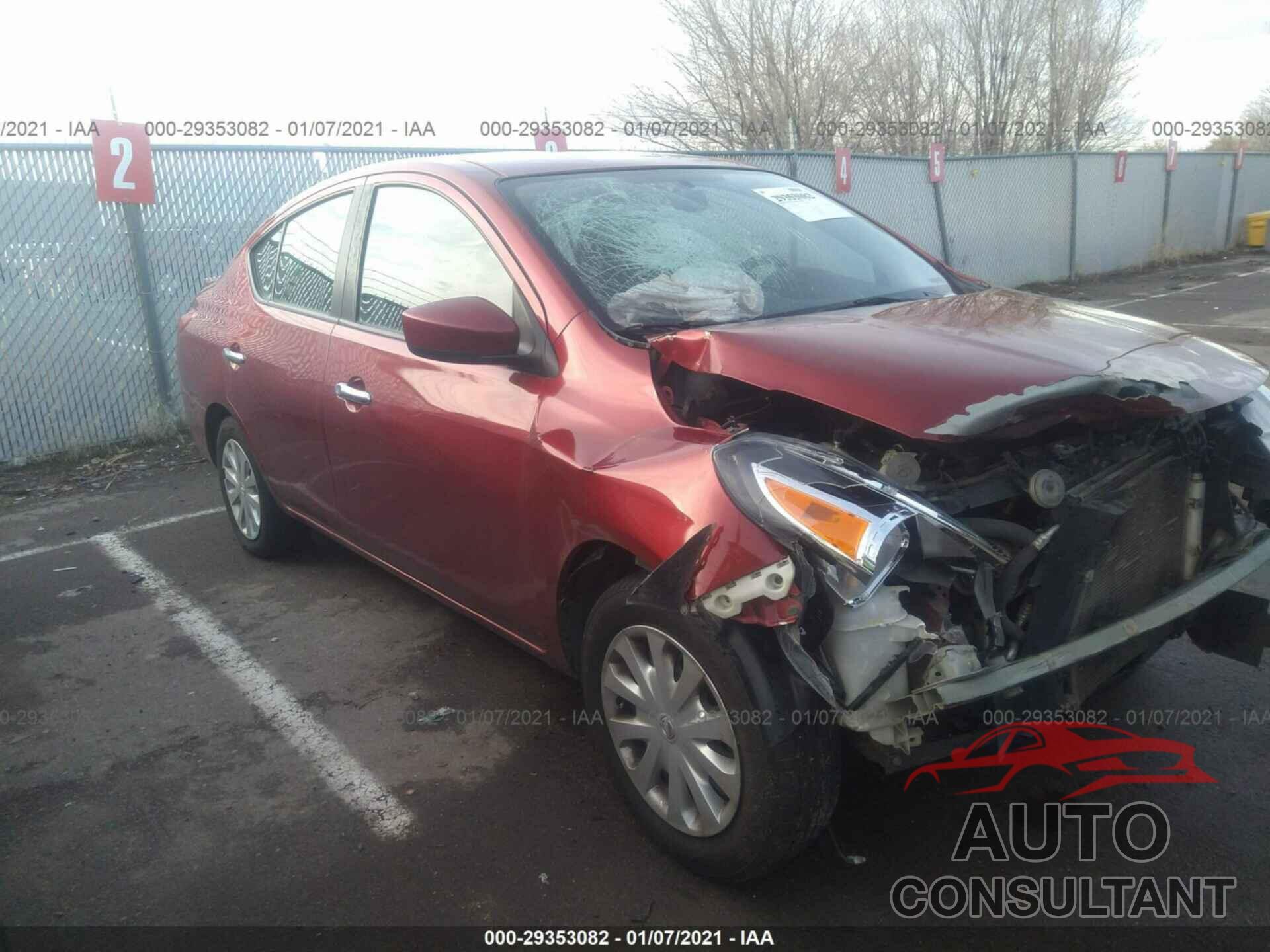 NISSAN VERSA 2016 - 3N1CN7AP8GL903872