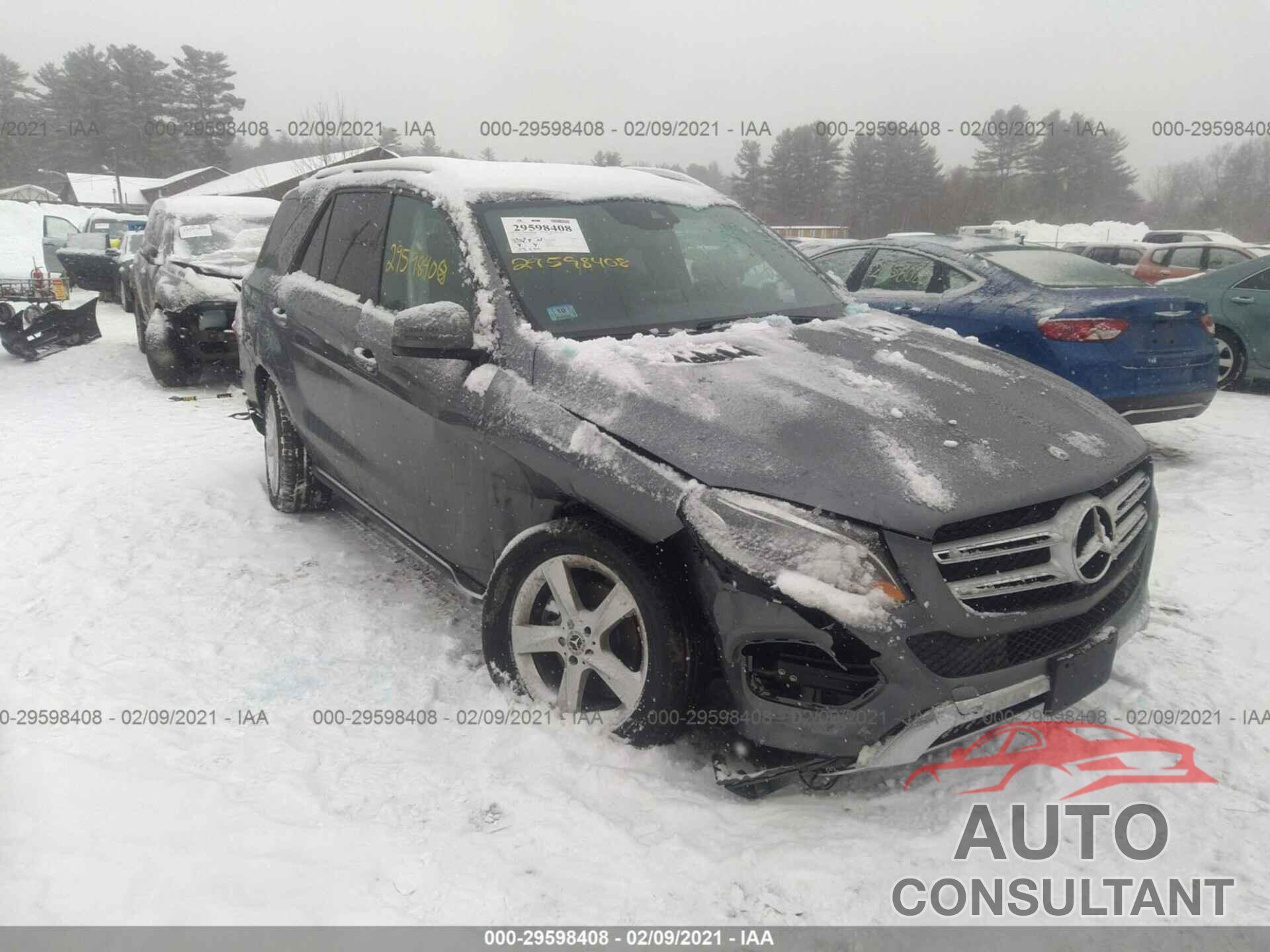 MERCEDES-BENZ GLE 2018 - 4JGDA5HB2JB187468