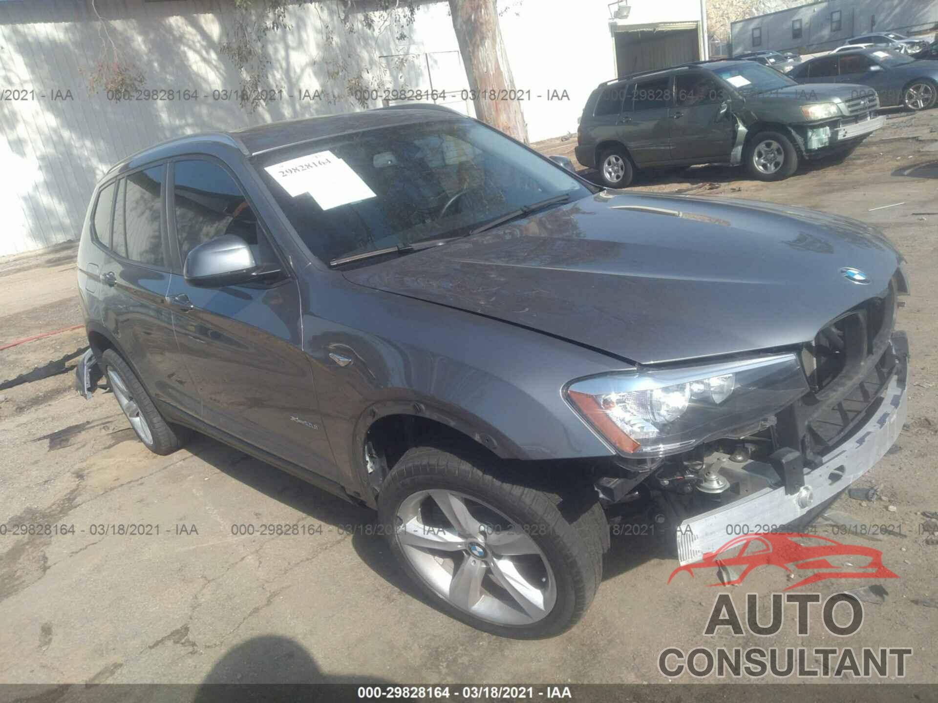 BMW X3 2017 - 5UXWX9C33H0W68613