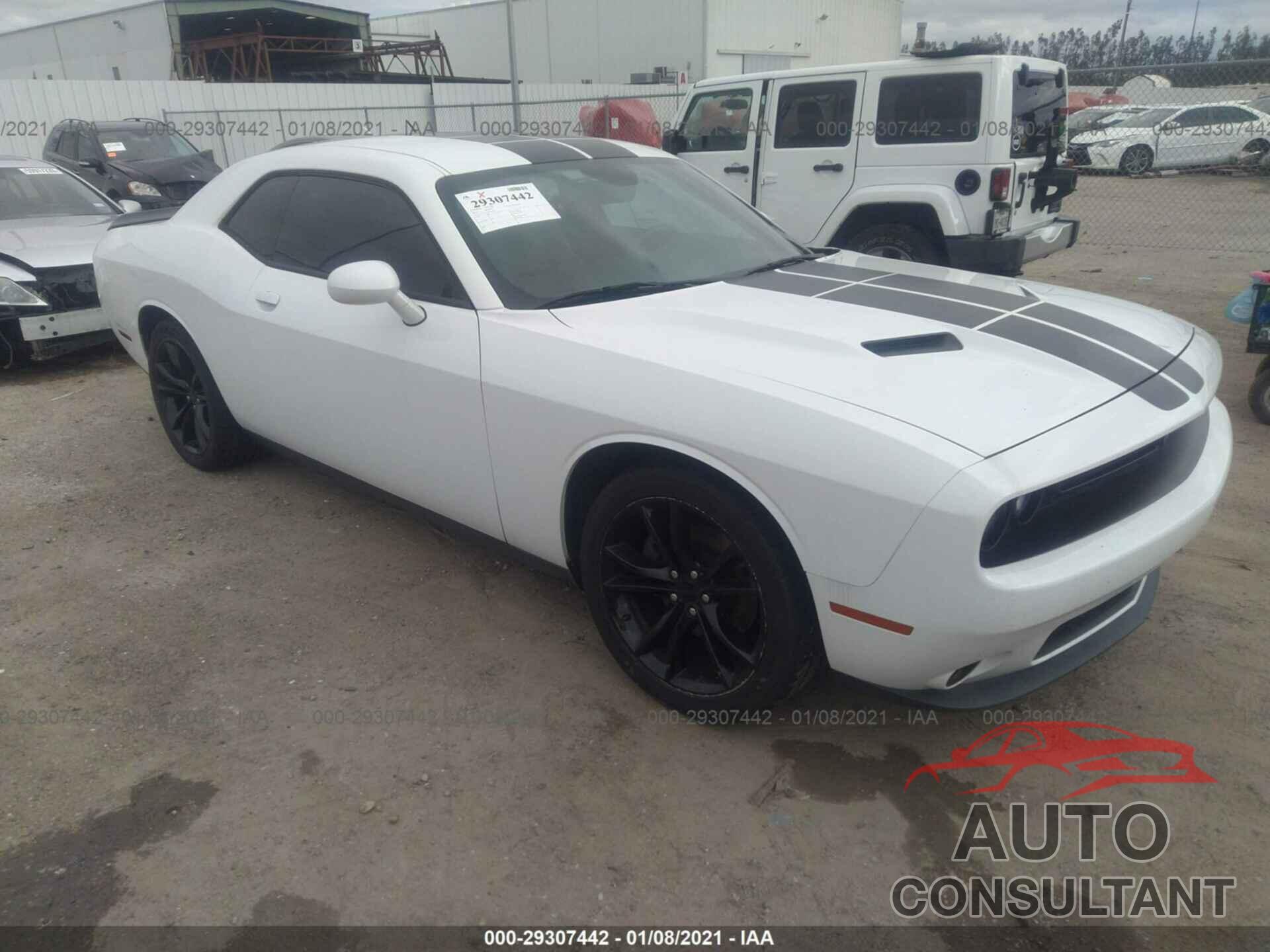 DODGE CHALLENGER 2016 - 2C3CDZAG3GH168517