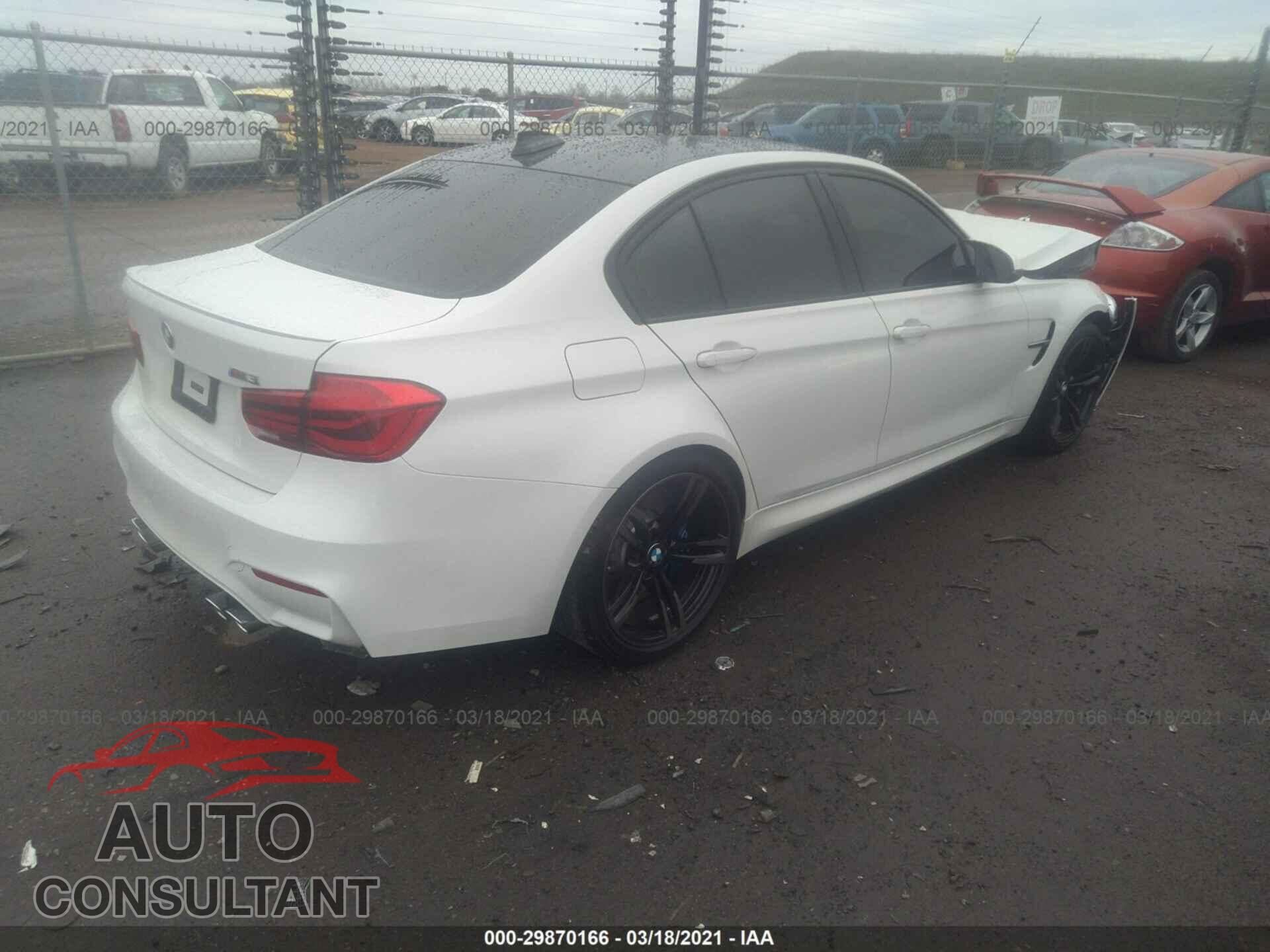 BMW M3 2018 - WBS8M9C56J5L00433