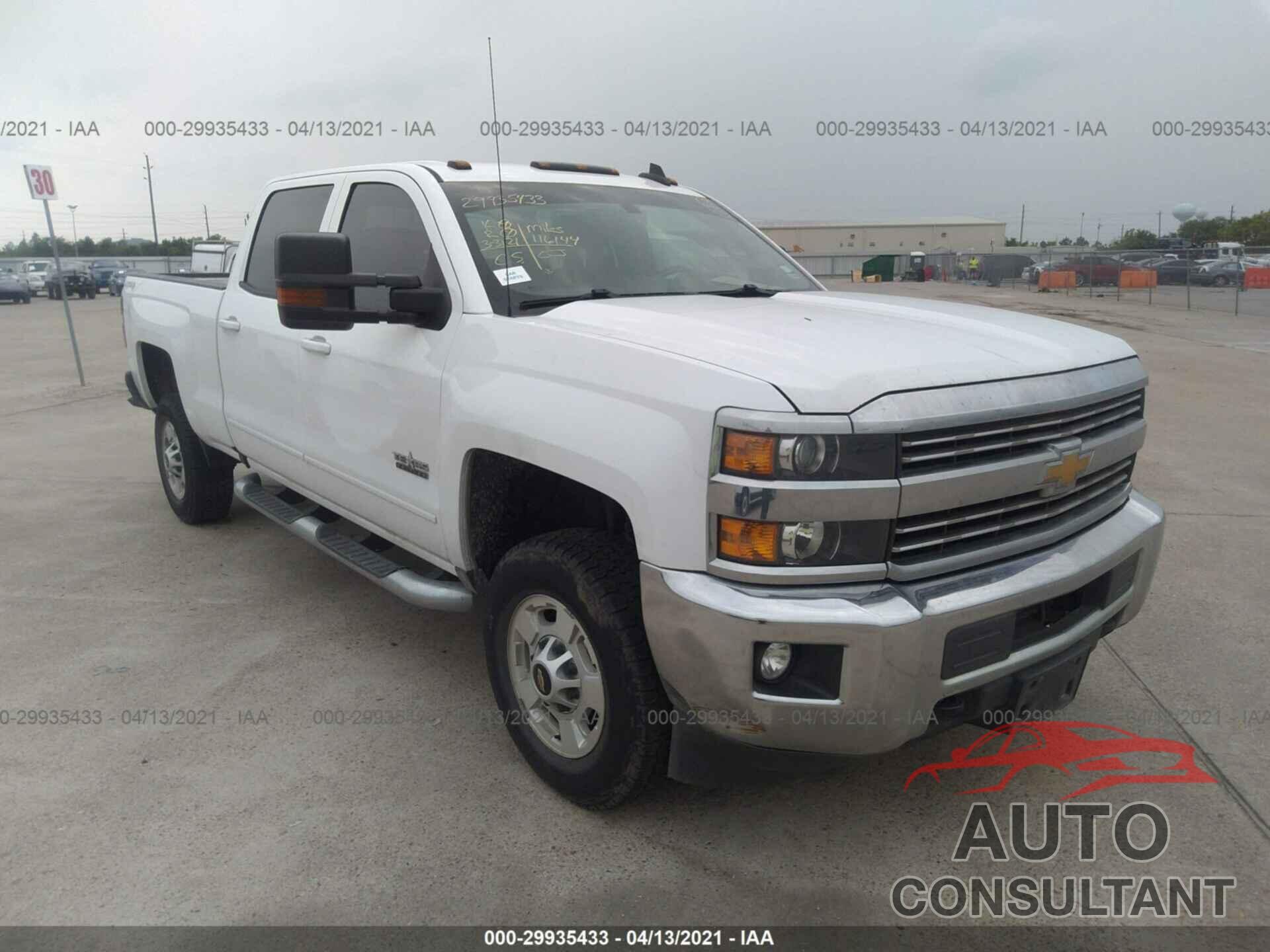 CHEVROLET SILVERADO 2500HD 2016 - 1GC1KVEG8GF203467