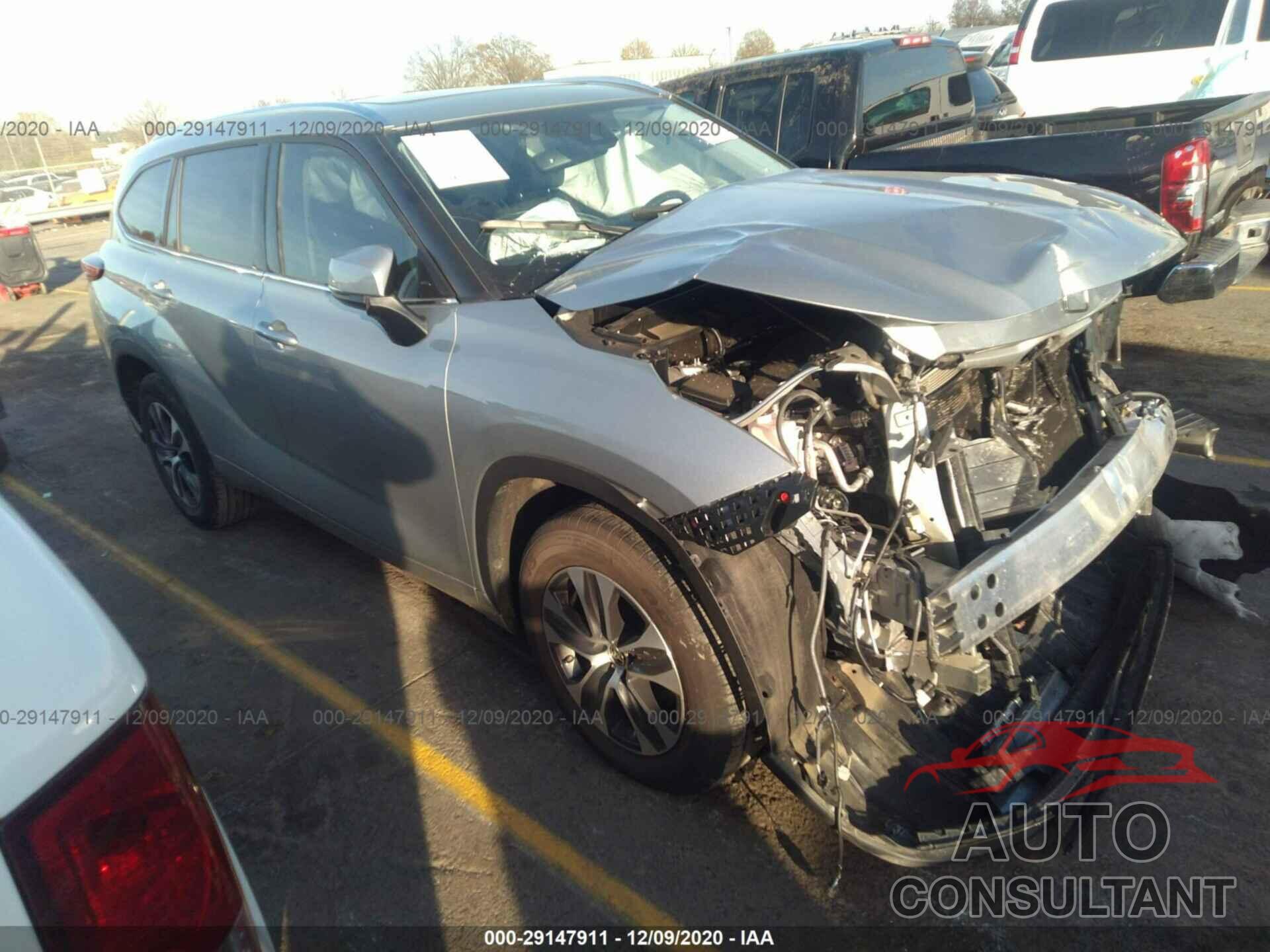 TOYOTA HIGHLANDER 2020 - 5TDGZRAH0LS500979