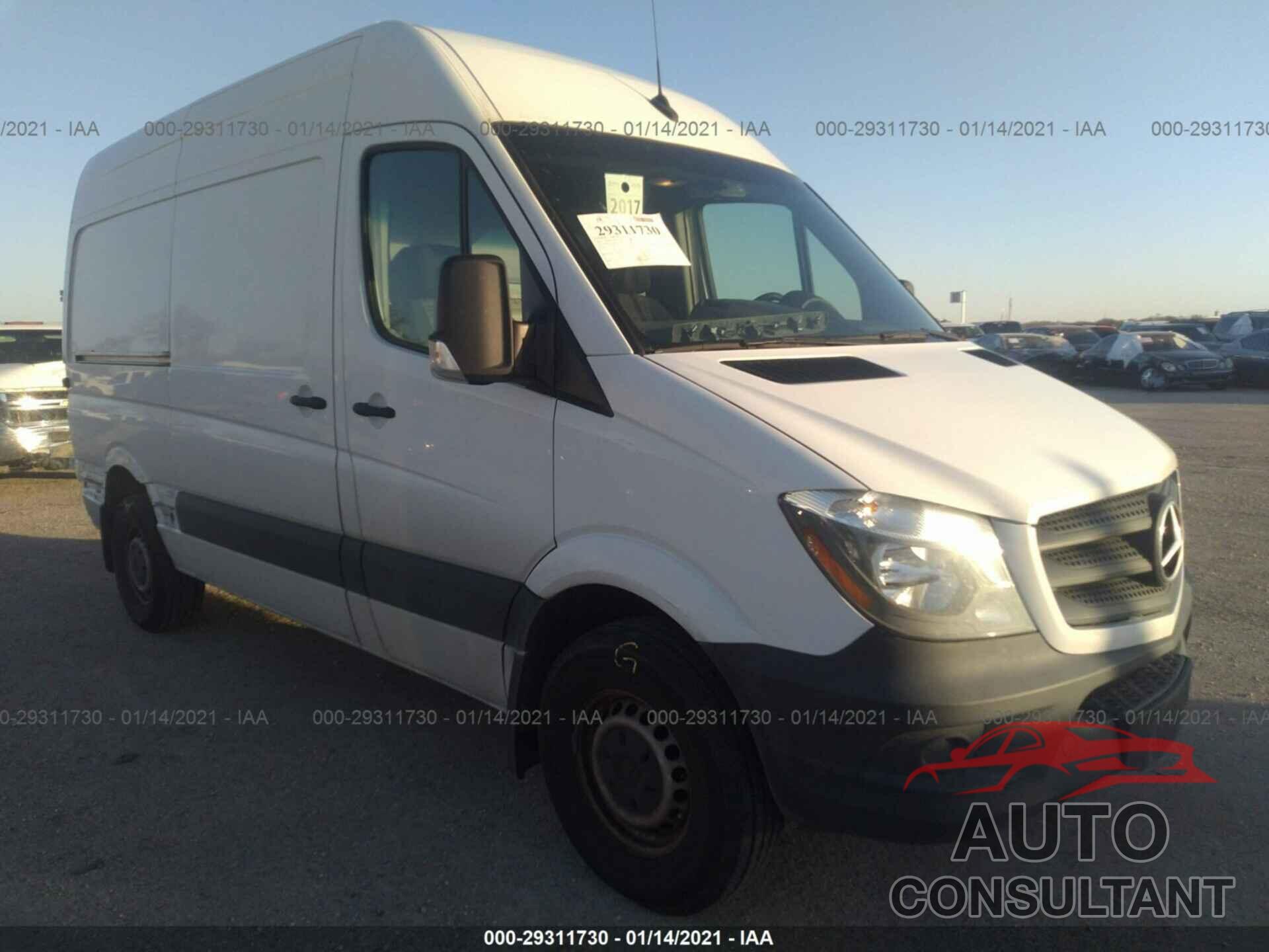 MERCEDES-BENZ SPRINTER CARGO VAN 2017 - WD3PE7CD9HP537986