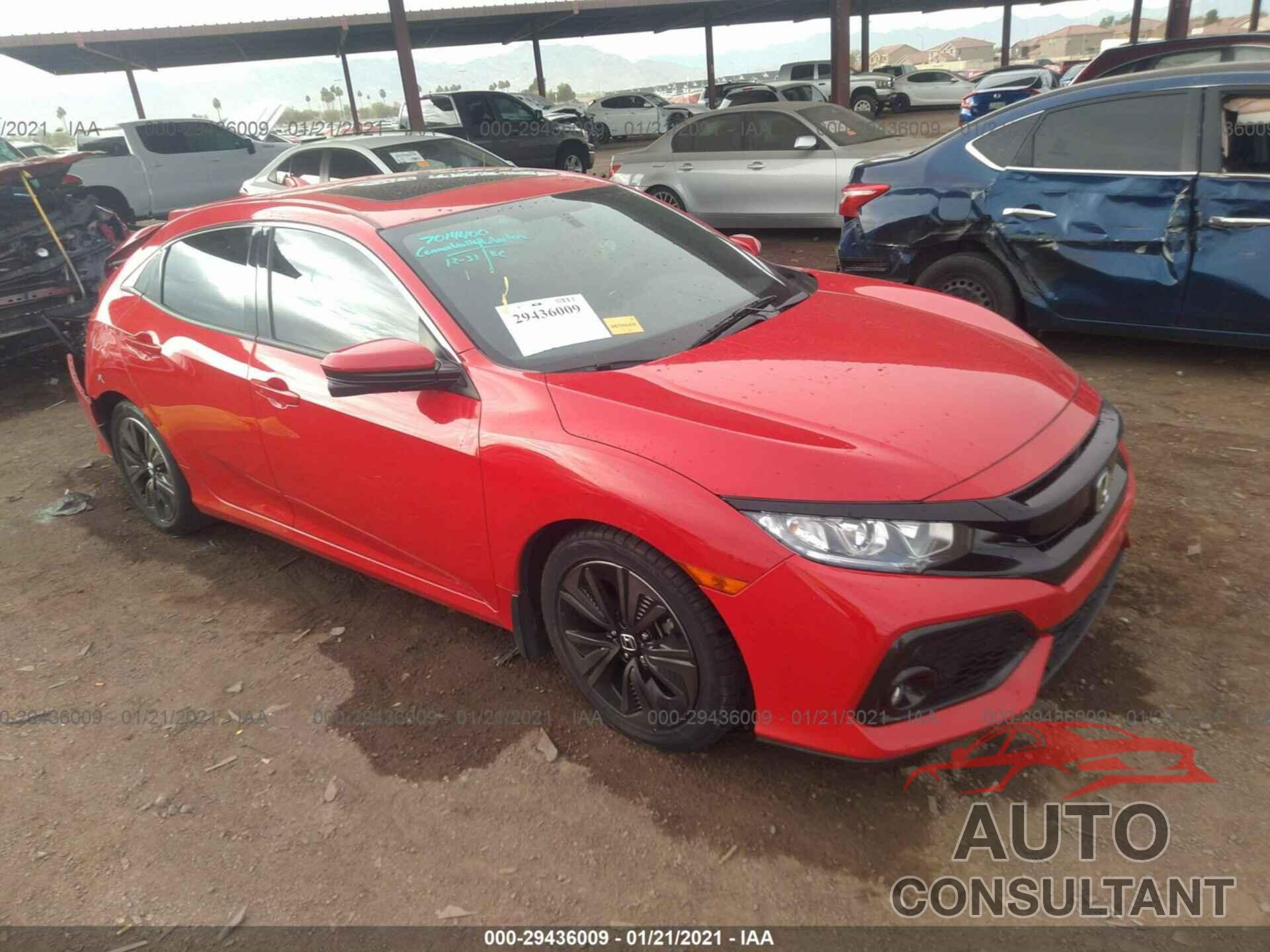 HONDA CIVIC HATCHBACK 2017 - SHHFK7H58HU208863