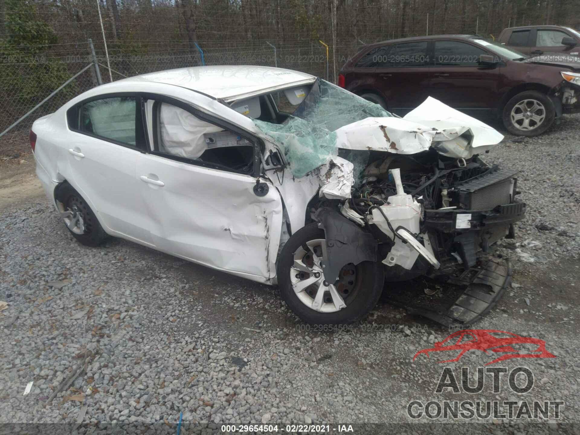 KIA RIO 2016 - KNADM4A31G6576089