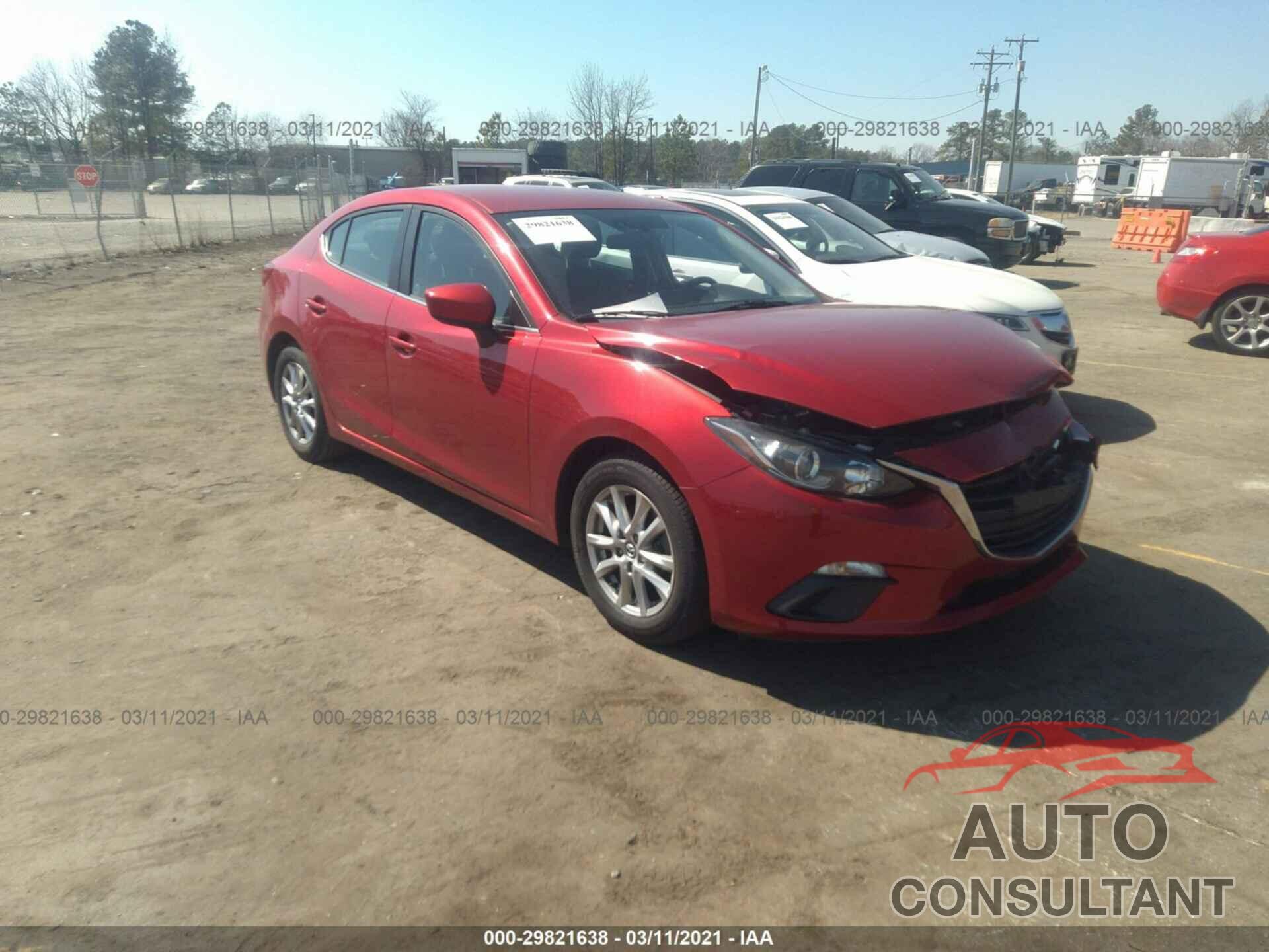 MAZDA MAZDA3 2016 - 3MZBM1U78GM278952