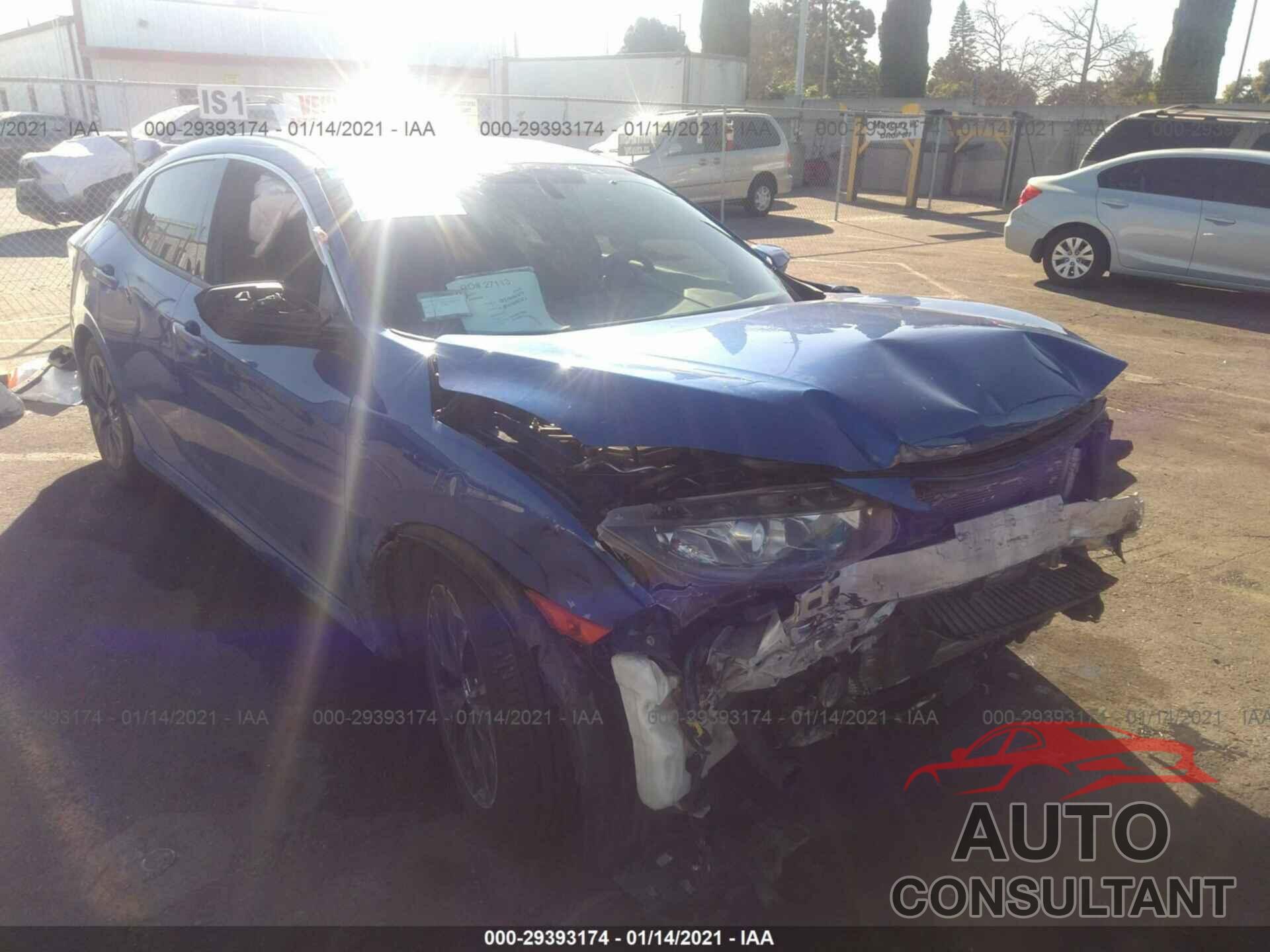 HONDA CIVIC HATCHBACK 2017 - SHHFK7H5XHU430062