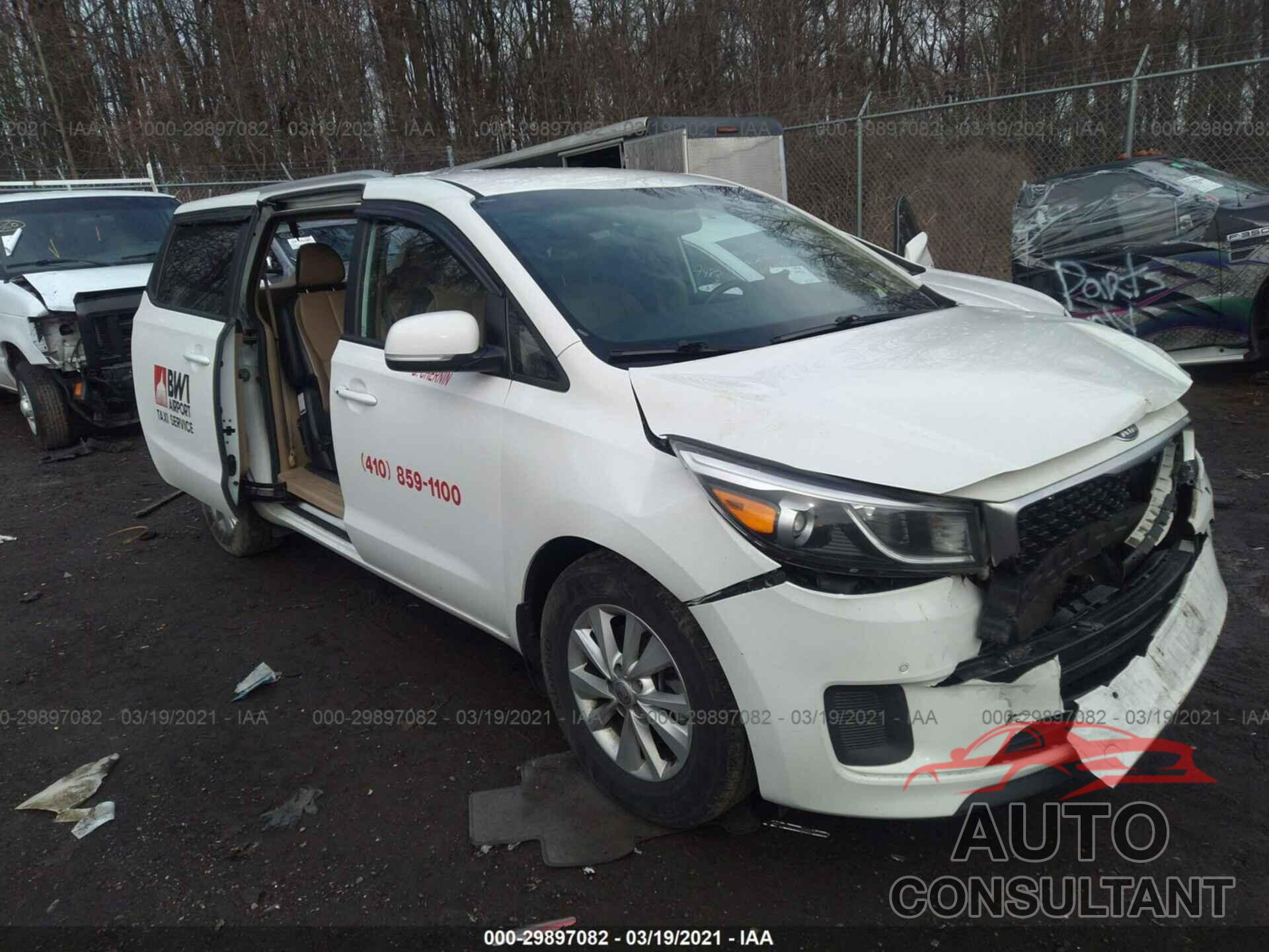 KIA SEDONA 2017 - KNDMB5C15H6243938