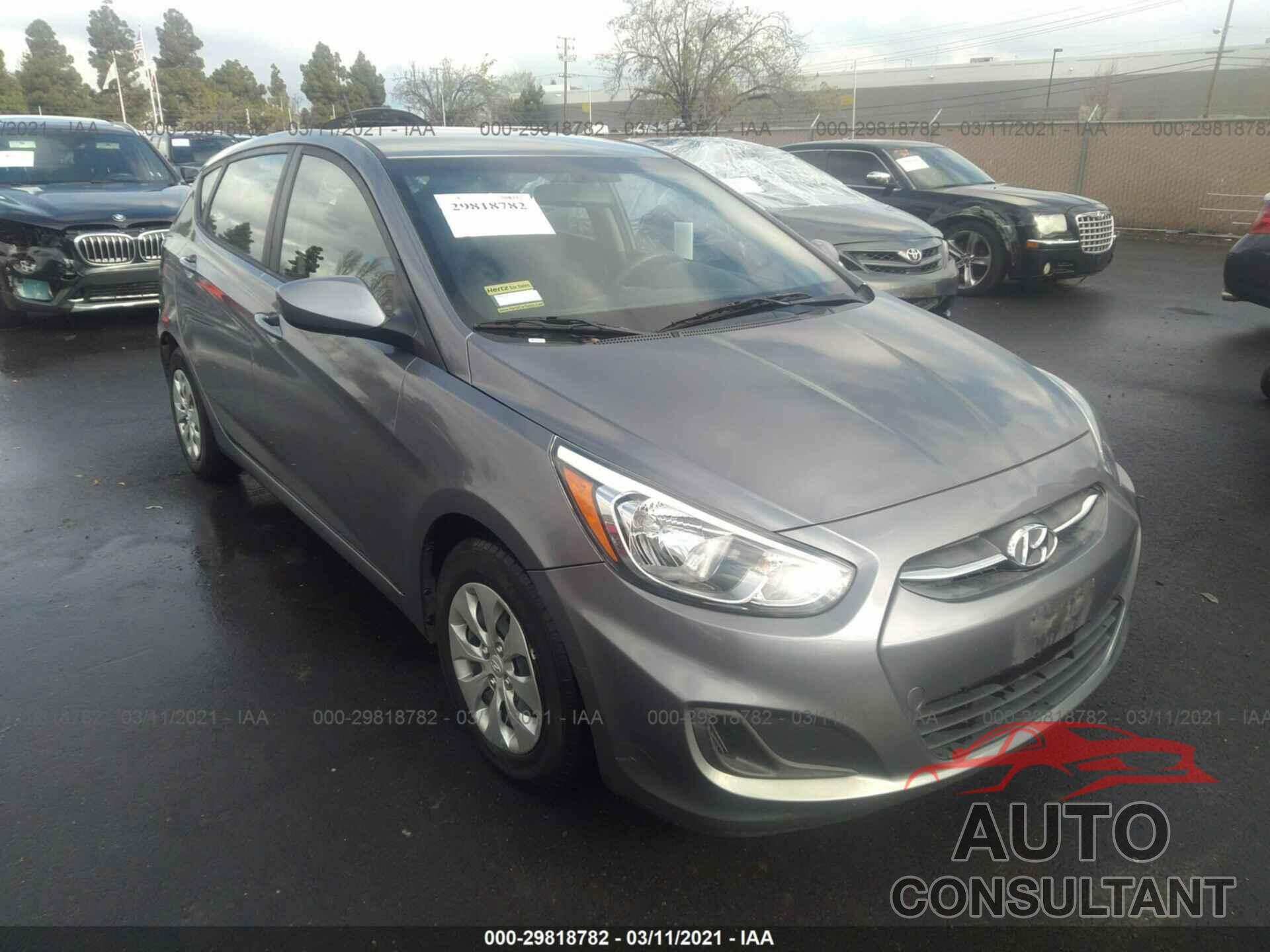 HYUNDAI ACCENT 2016 - KMHCT5AE2GU275430