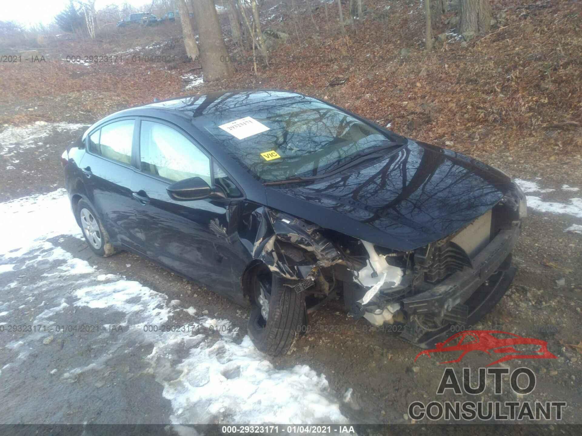 KIA FORTE 2017 - 3KPFK4A77HE123109