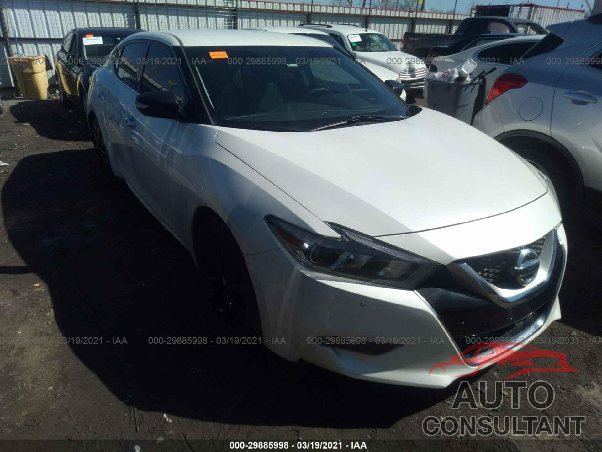 NISSAN MAXIMA 2017 - 1N4AA6AP2HC440401