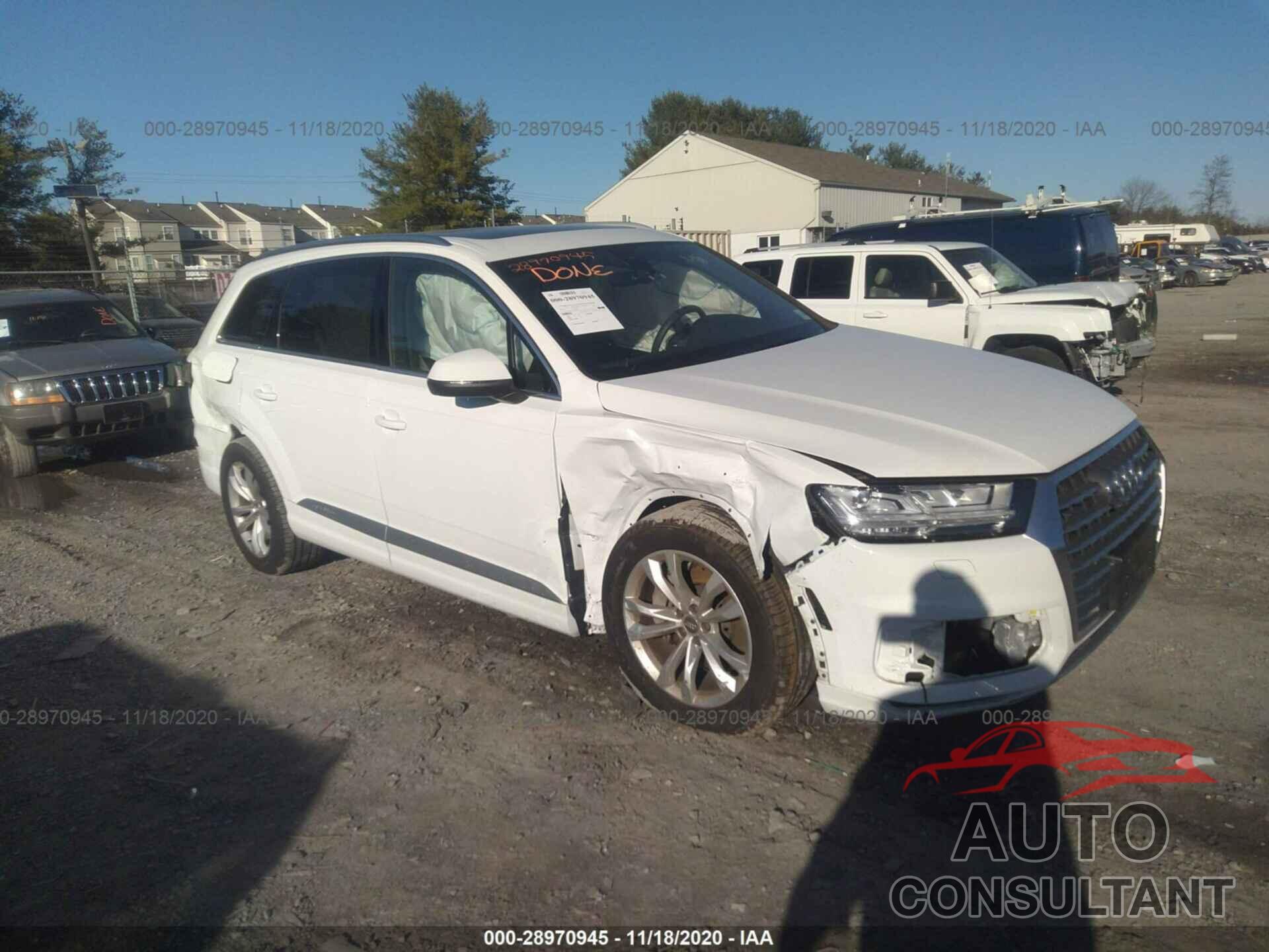 AUDI Q7 2019 - WA1AHAF75KD047831