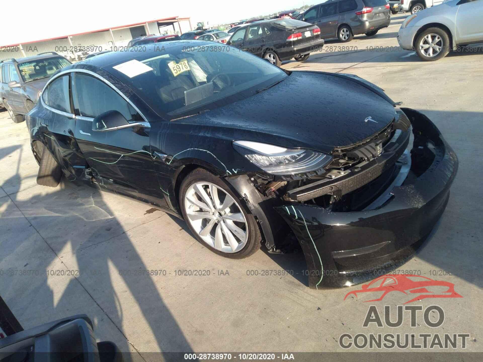TESLA MODEL 3 2020 - 5YJ3E1EA8LF737877