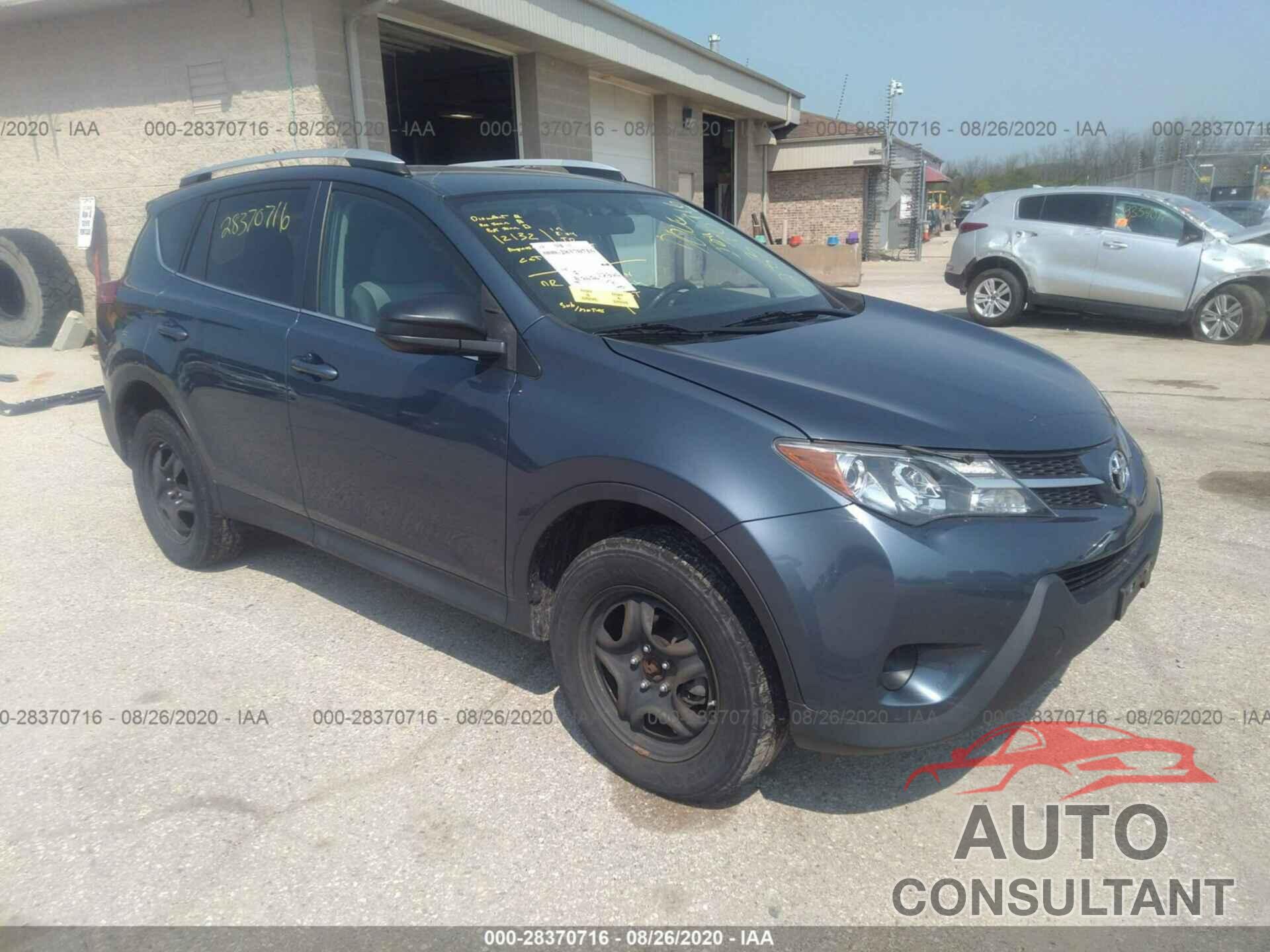 TOYOTA RAV4 2013 - 2T3BFREV8DW112157