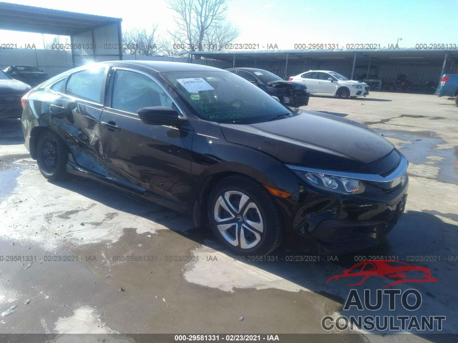 HONDA CIVIC SEDAN 2016 - 19XFC2F54GE027655