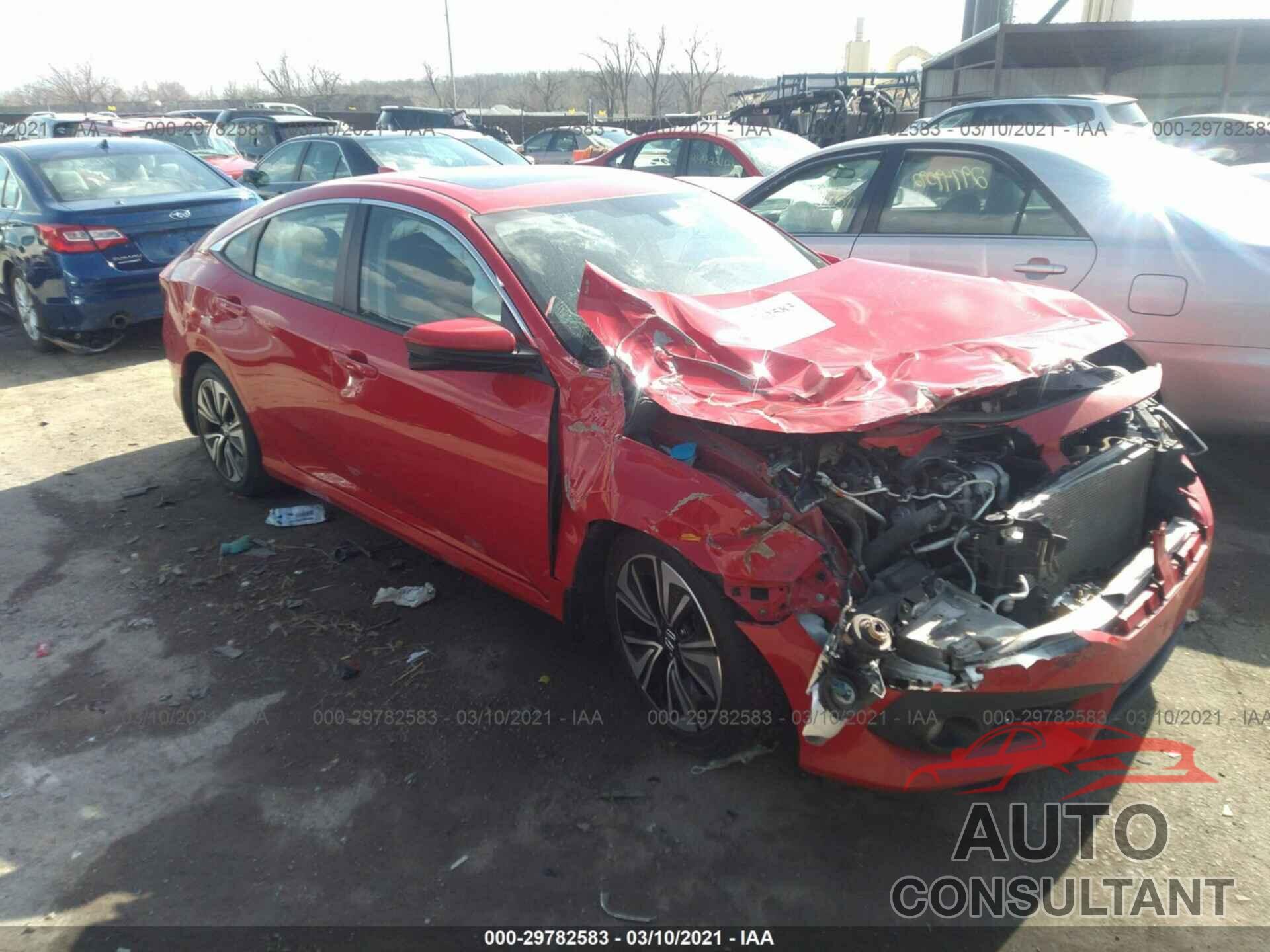 HONDA CIVIC SEDAN 2016 - 2HGFC1F33GH647606