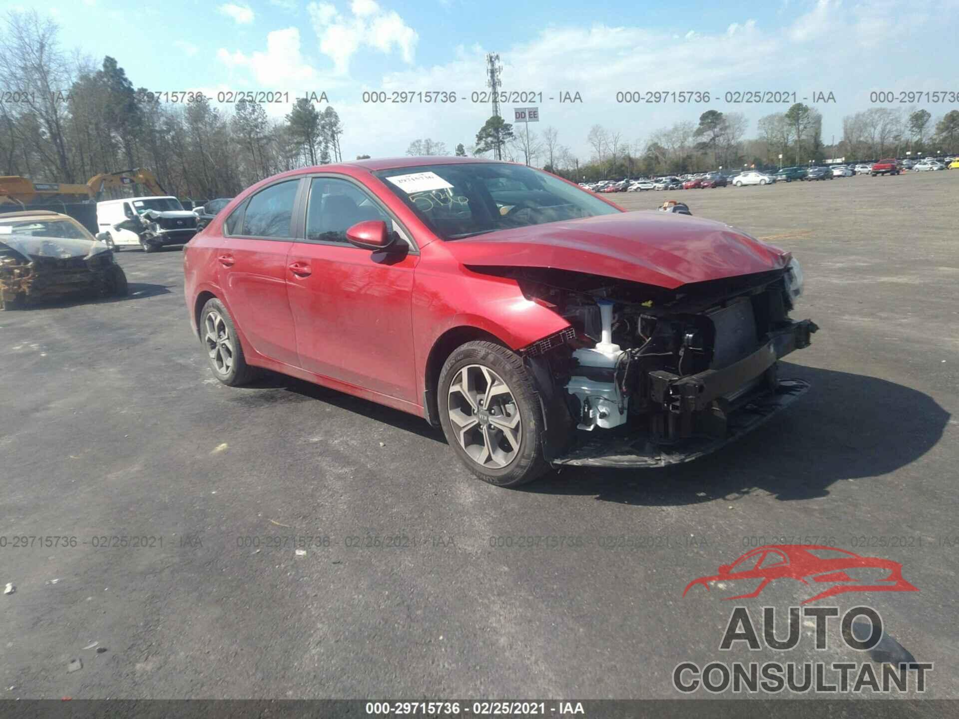 KIA FORTE 2020 - 3KPF24AD3LE259834