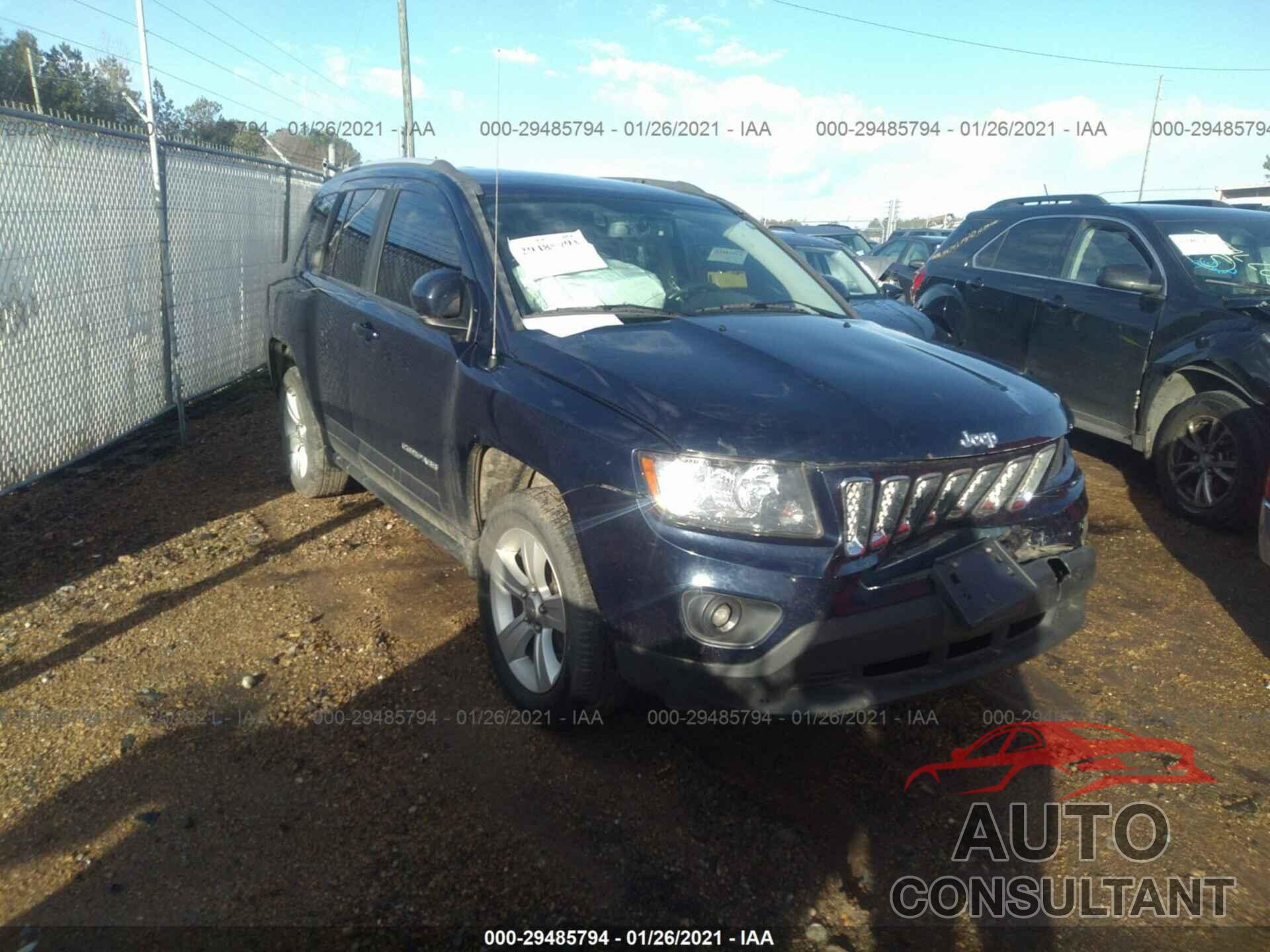 JEEP COMPASS 2016 - 1C4NJCEA4GD615014
