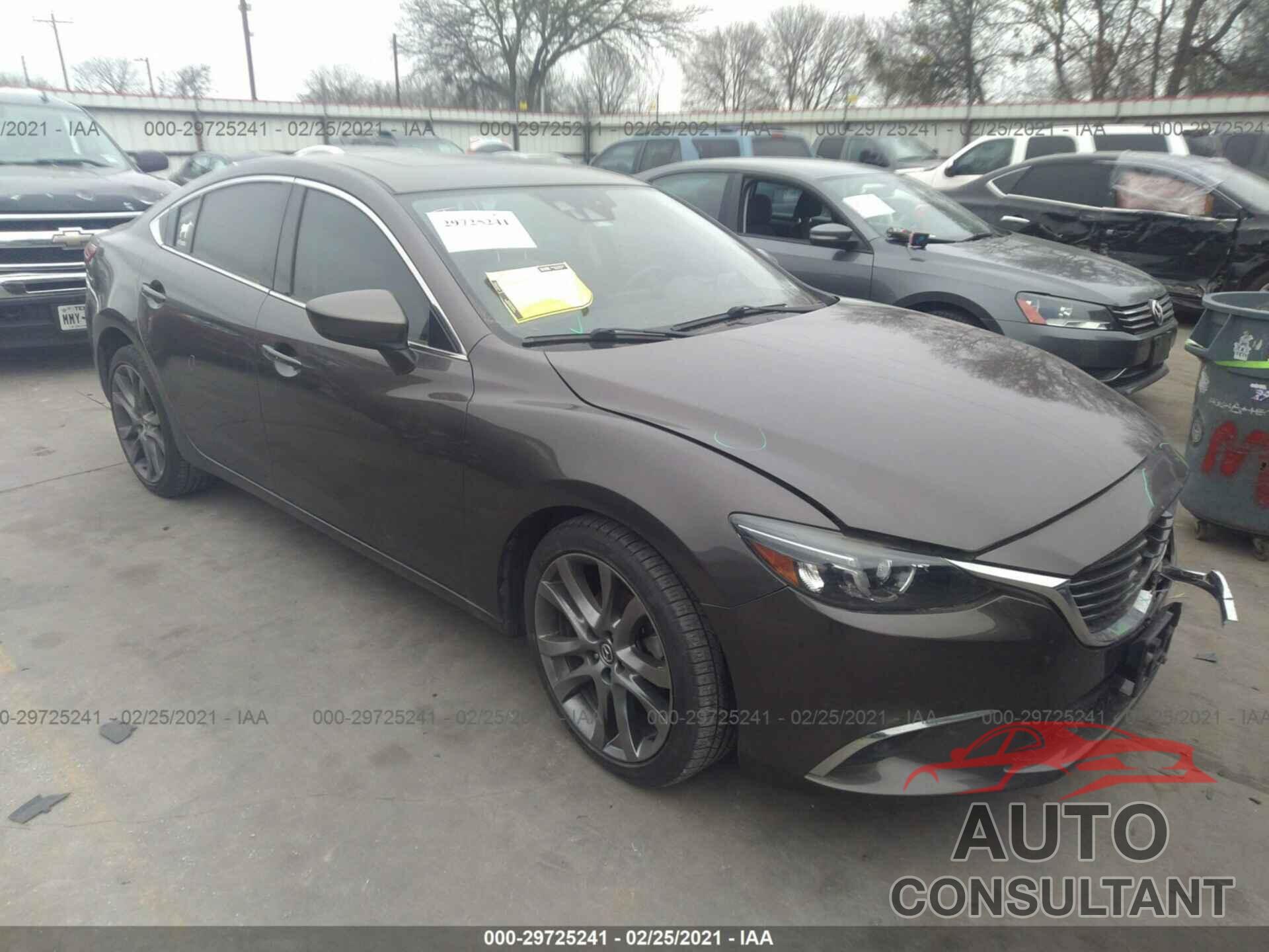 MAZDA MAZDA6 2016 - JM1GJ1W51G1466125