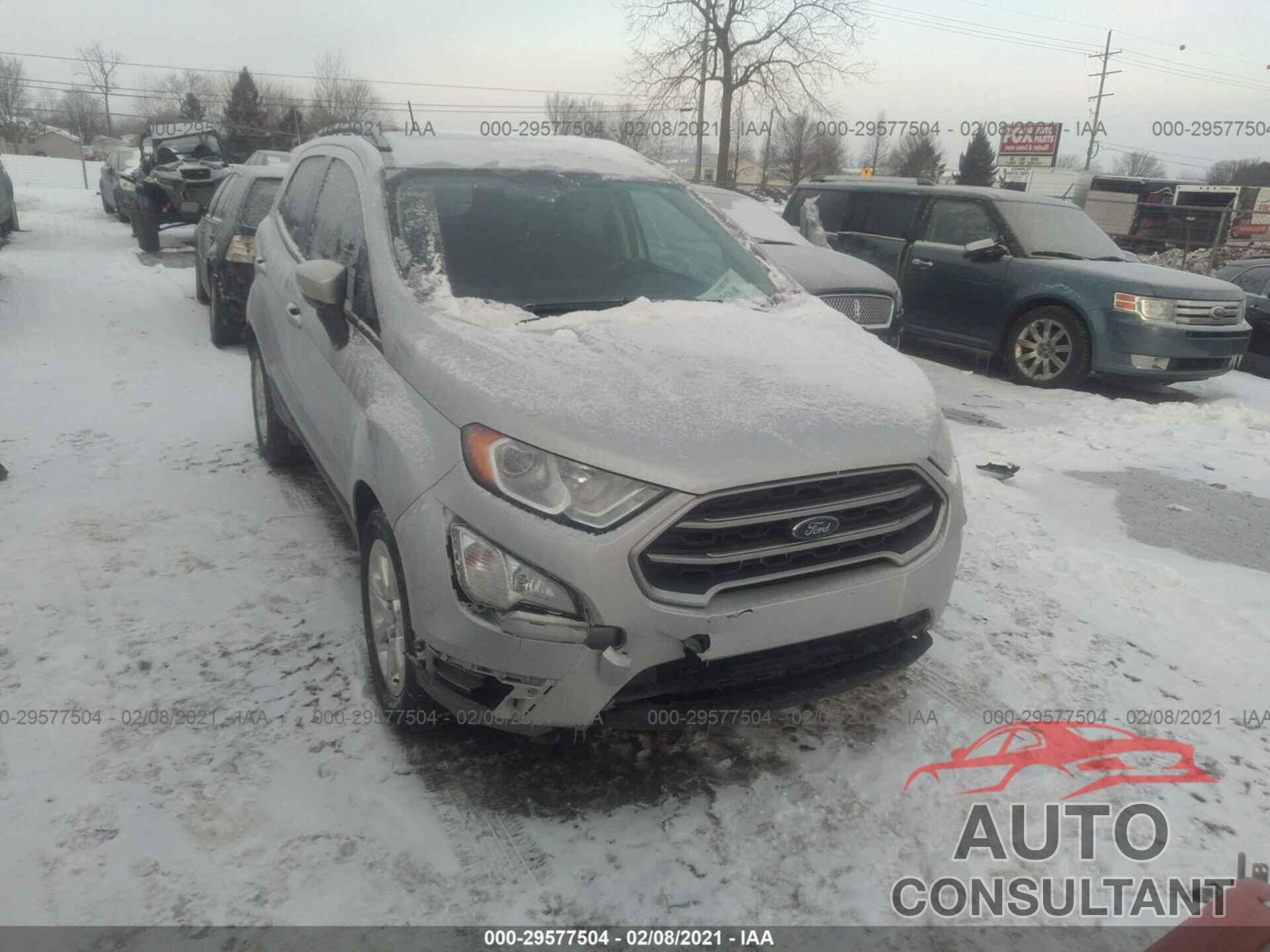 FORD ECOSPORT 2018 - MAJ3P1TE3JC215464