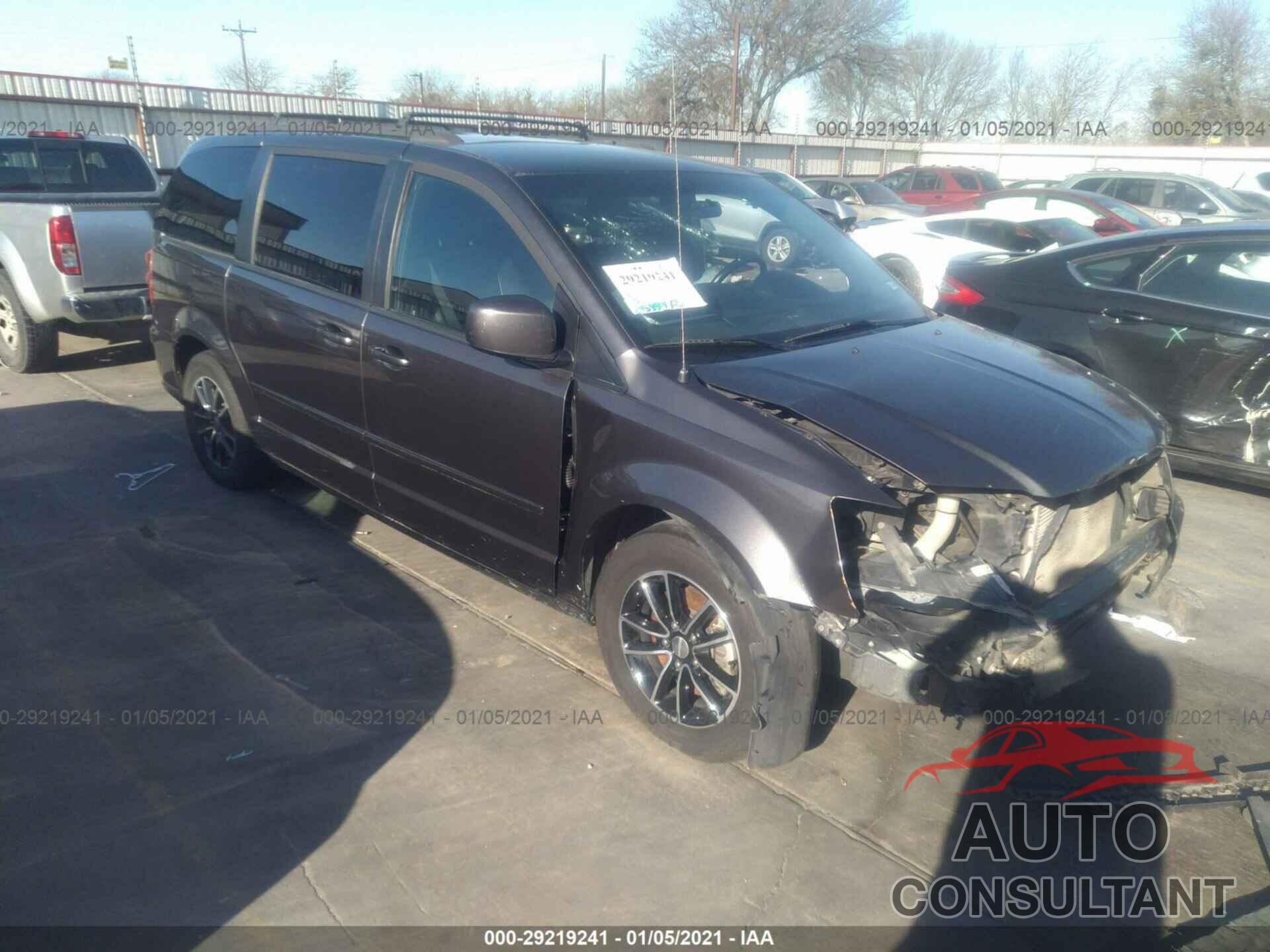 DODGE GRAND CARAVAN 2016 - 2C4RDGEG6GR365678