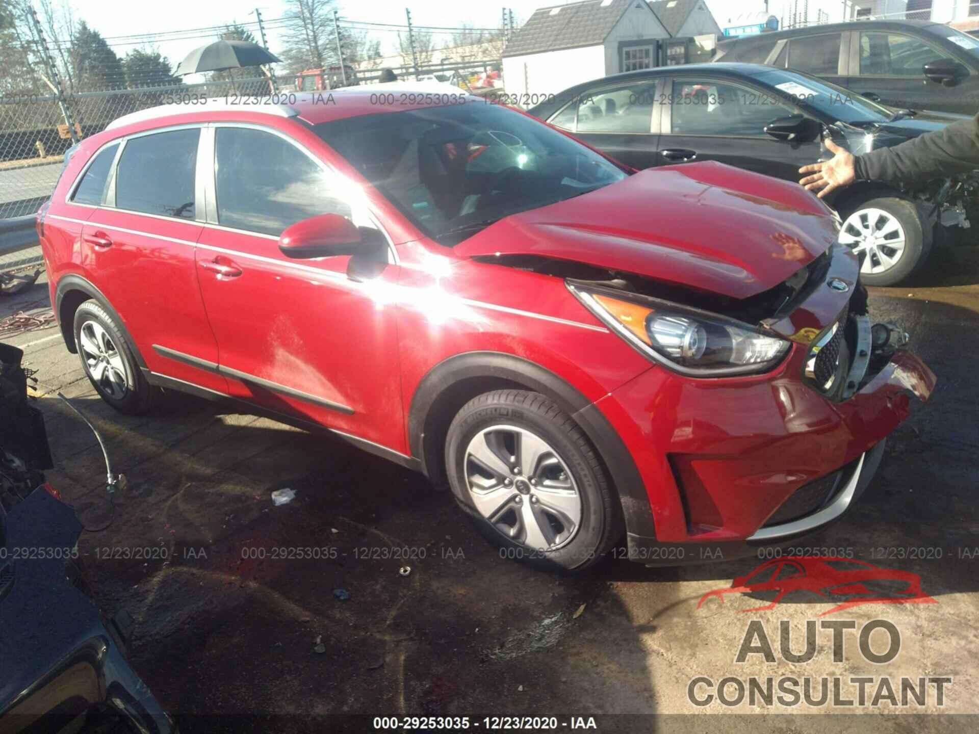 KIA NIRO 2017 - KNDCB3LC3H5091052