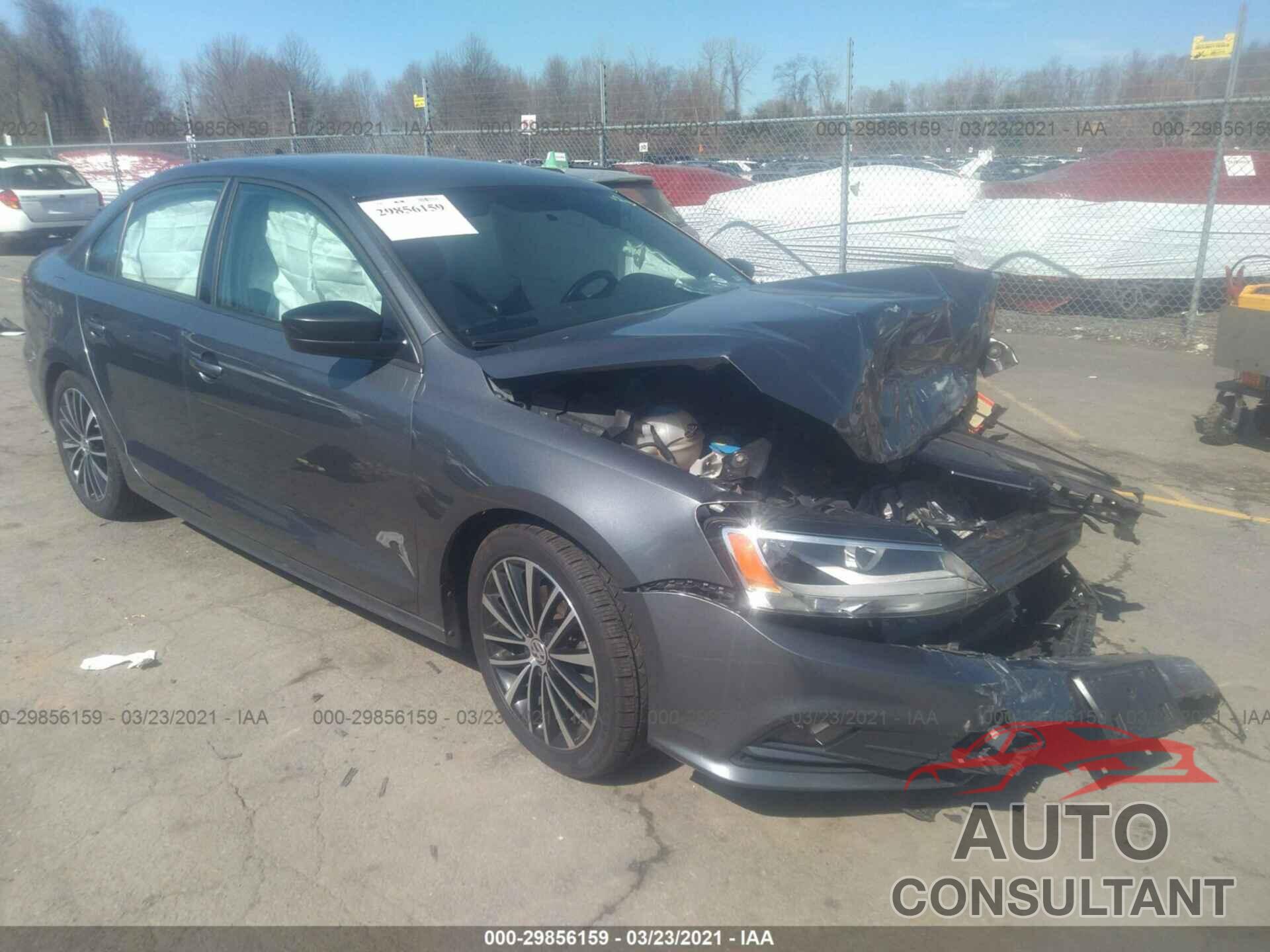 VOLKSWAGEN JETTA SEDAN 2016 - 3VWD17AJ4GM330064