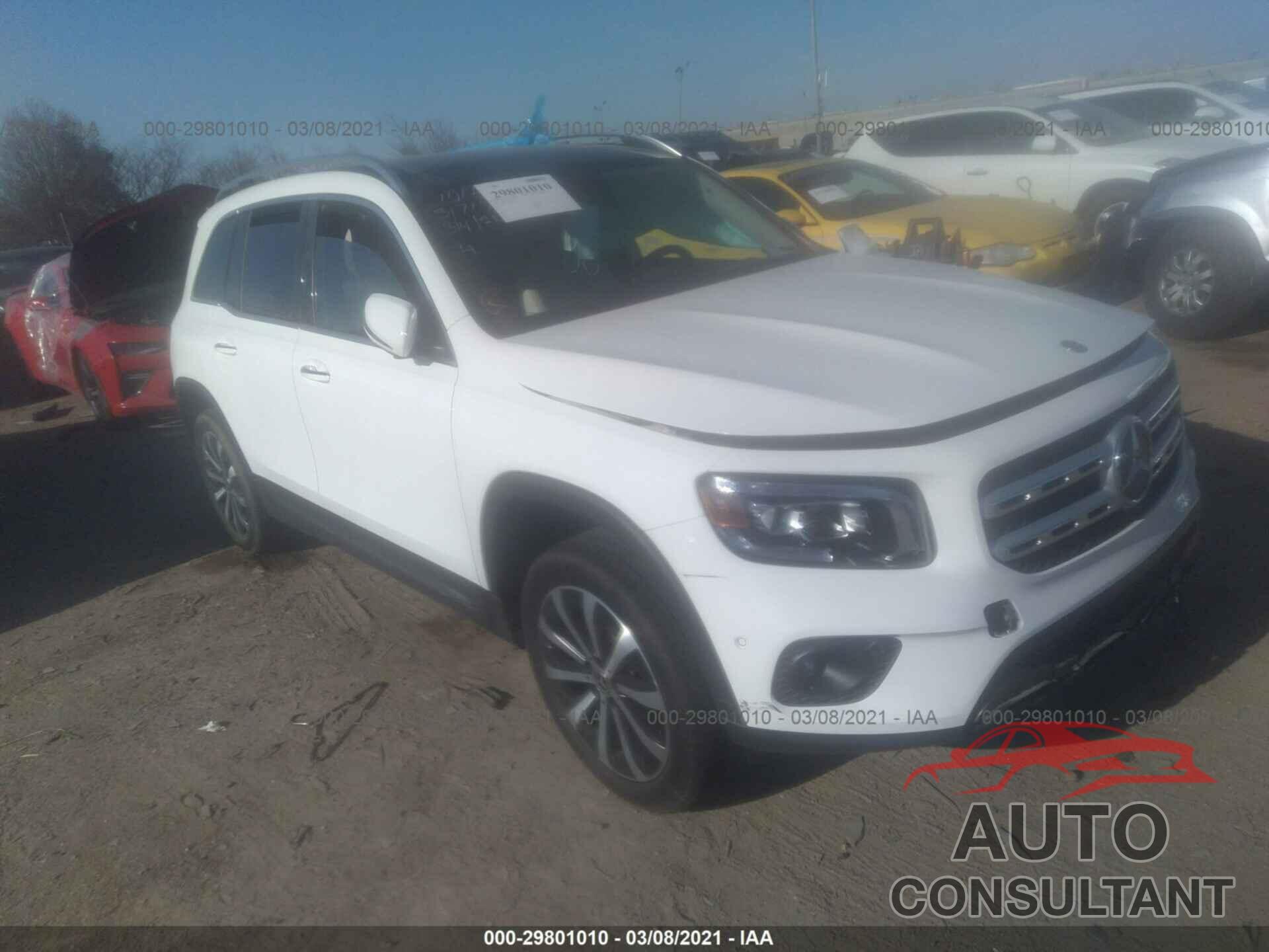 MERCEDES-BENZ GLB 2020 - W1N4M4GB8LW017935