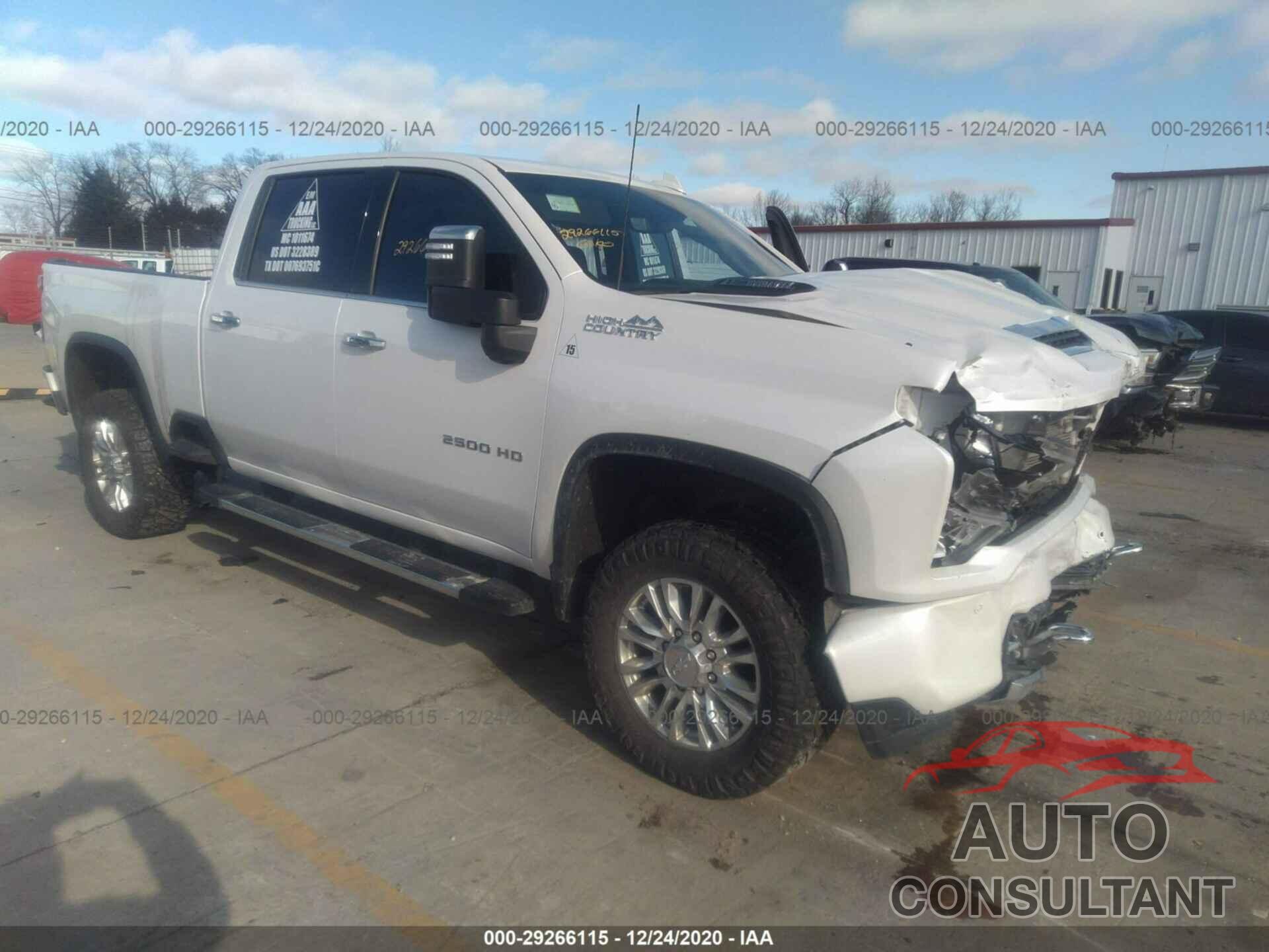 CHEVROLET SILVERADO 2500HD 2020 - 1GC4YREY3LF197342