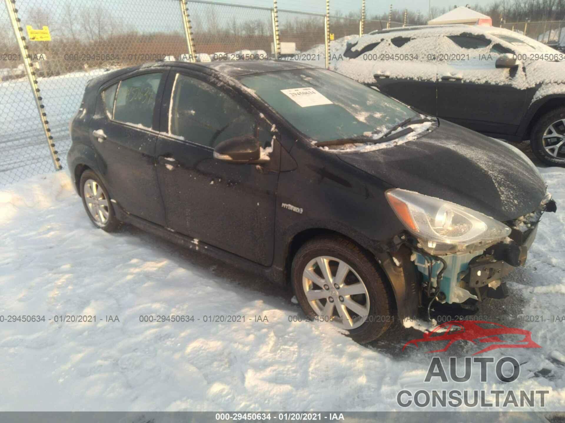 TOYOTA PRIUS C 2017 - JTDKDTB34H1598573