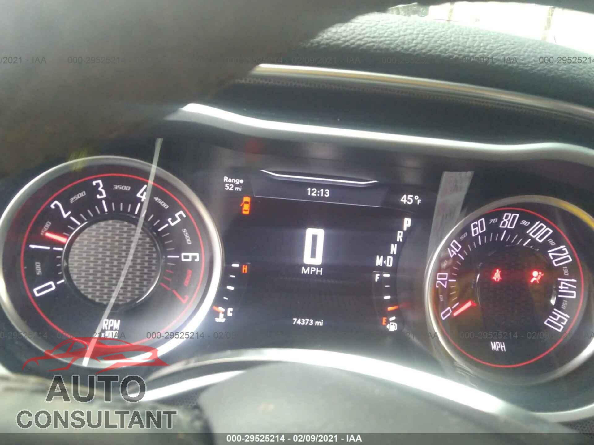 DODGE CHALLENGER 2016 - 2C3CDZAG8GH349743
