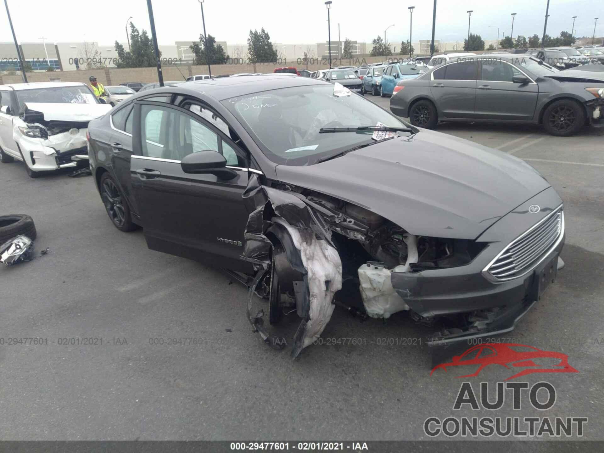 FORD FUSION HYBRID 2018 - 3FA6P0LUXJR206695