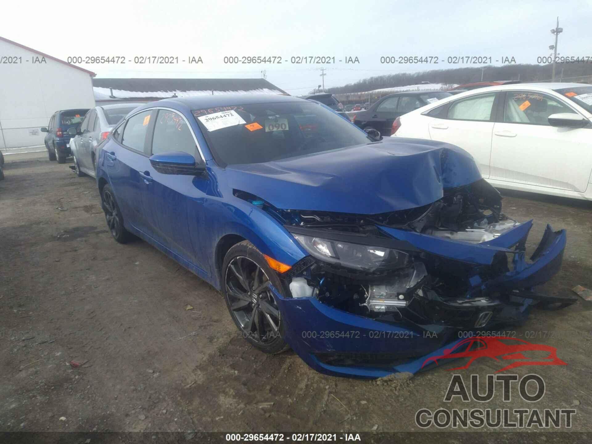 HONDA CIVIC SEDAN 2021 - 2HGFC2F82MH502148