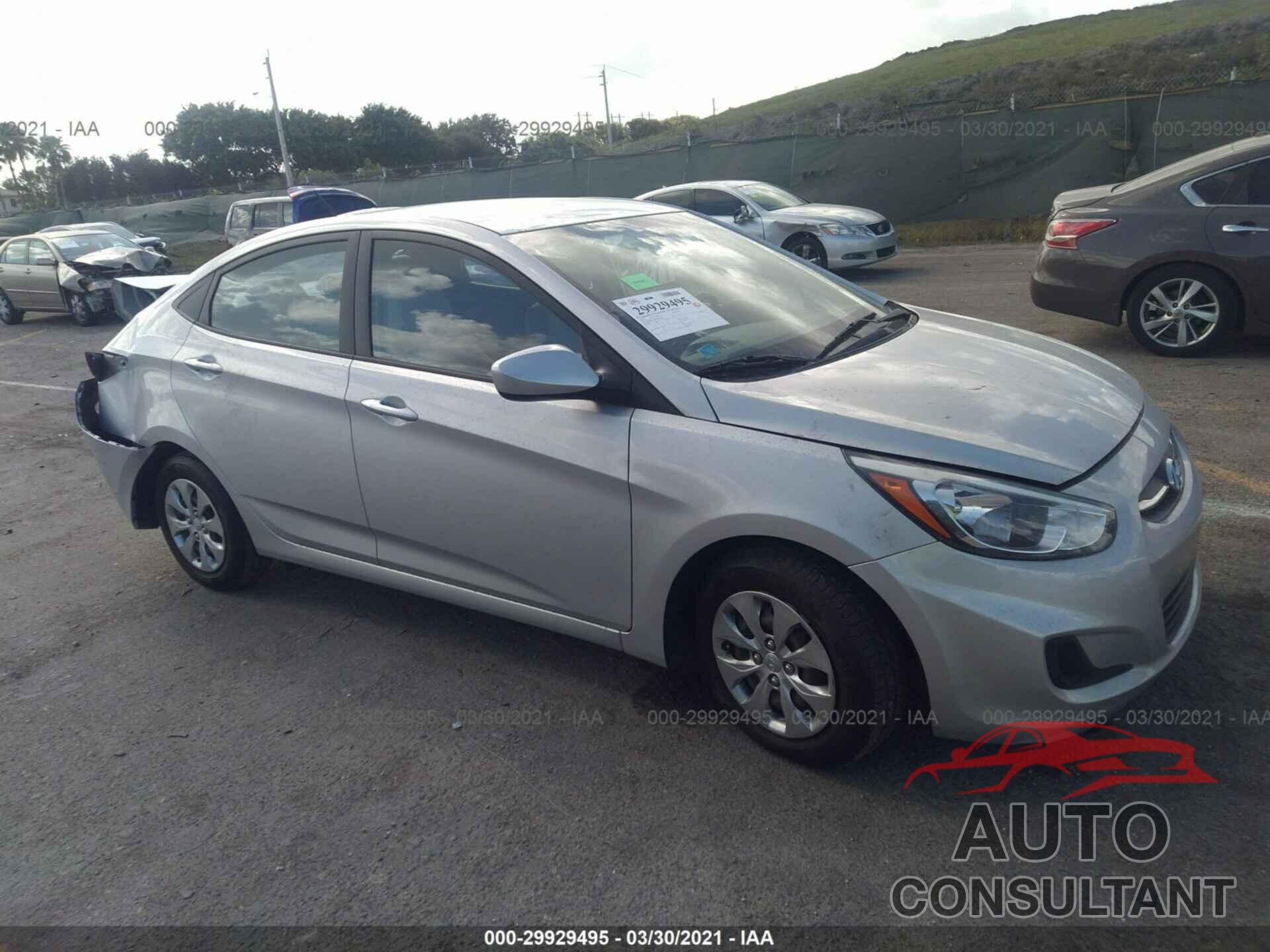 HYUNDAI ACCENT 2017 - KMHCT4AE7HU213775